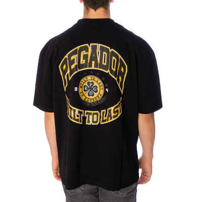 Pegador T-Shirt Pegador Smith Oversized T-Shirt Herren Shirt schwarz (1-tlg)