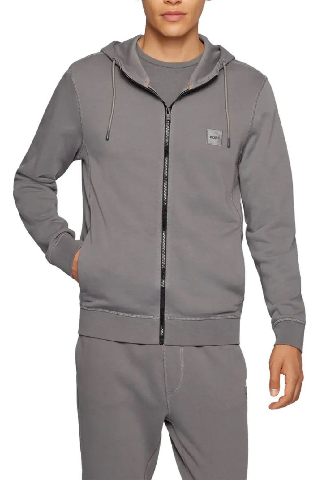 BOSS Kapuzensweatjacke Zetalk Hoodie günstig online kaufen