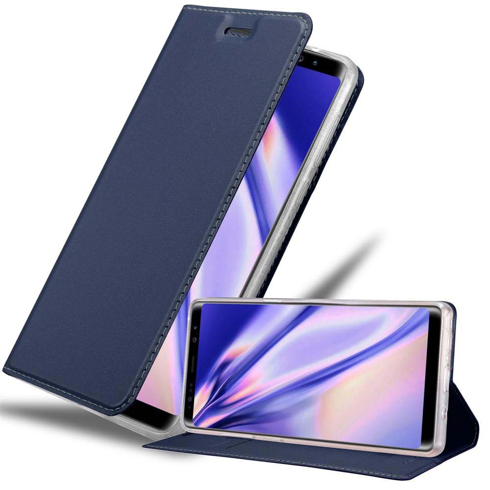 Cadorabo Handyhülle für Samsung Galaxy NOTE 8 Hülle Samsung Galaxy NOTE 8, Schutzhülle Hülle mit Standfunktion, Magnetverschluss und Kartenfach