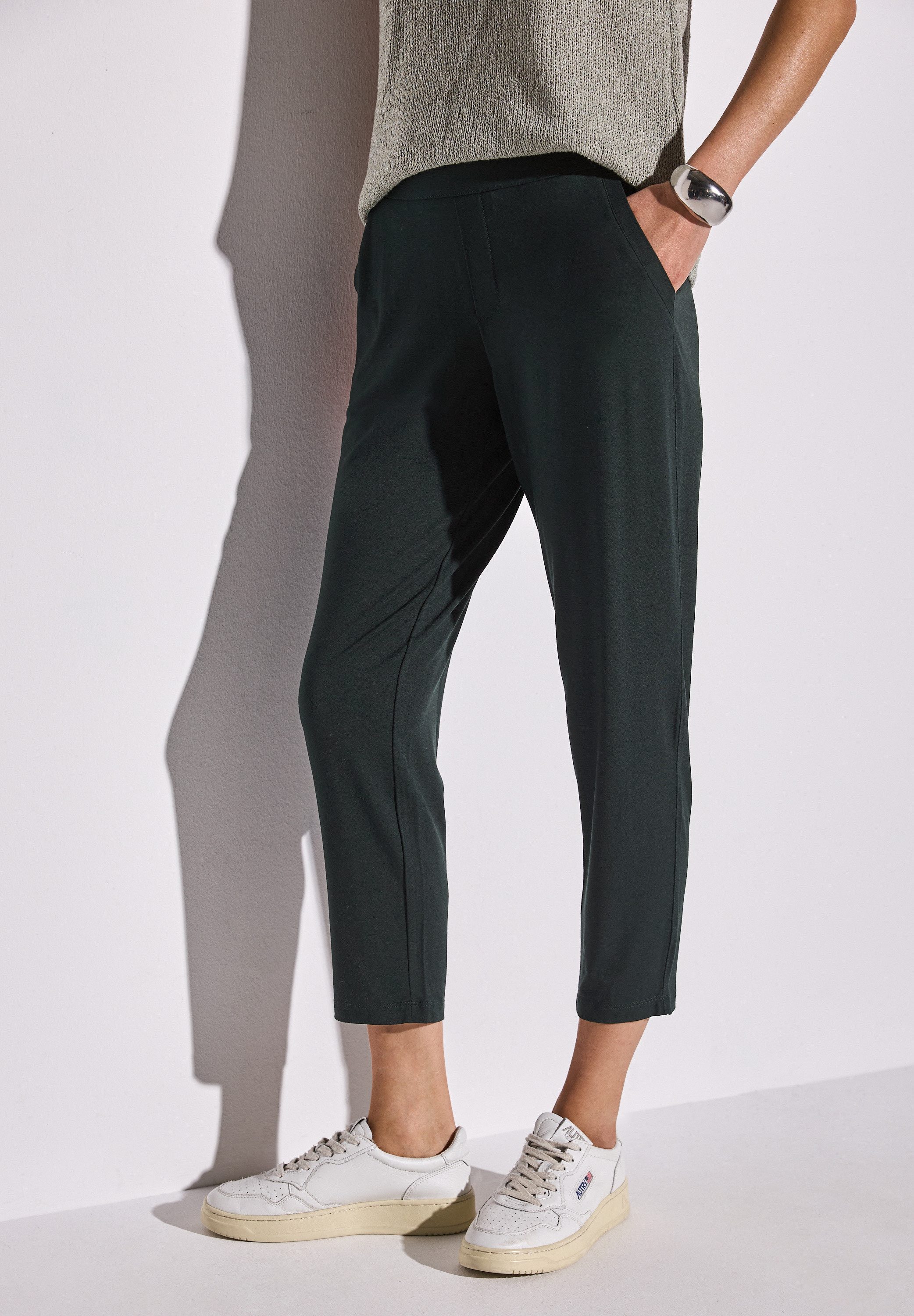 STREET ONE Stoffhose Style Bonny mit elastischem Bund günstig online kaufen