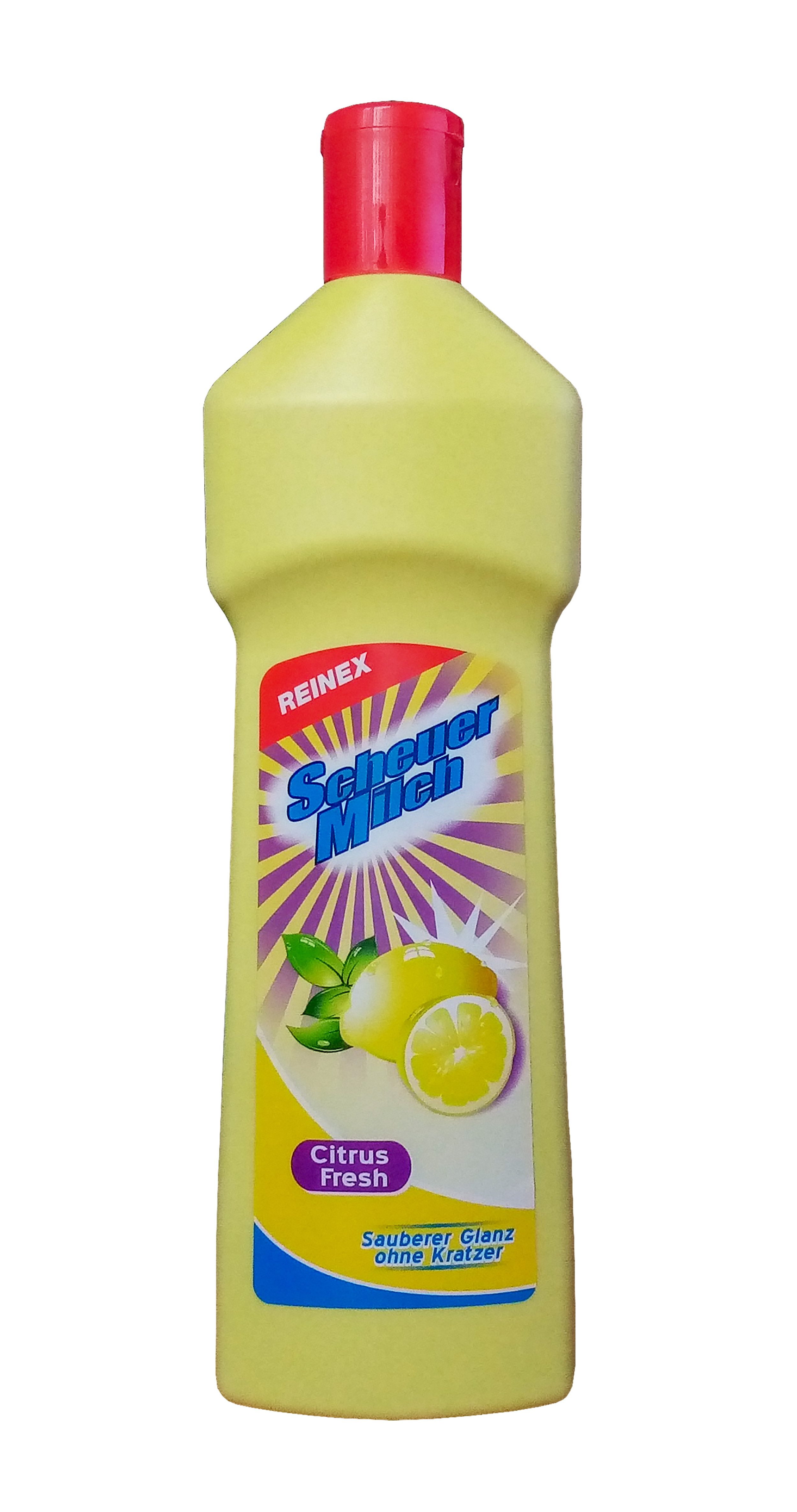 Reinex SCHEUERMILCH "Citrus Fresh" 500ml mit frischem Zitrusduft 11 Scheuermilch (Reinigungsmilch Миючі засоби Універсальний засіб для чищення Reiniger)