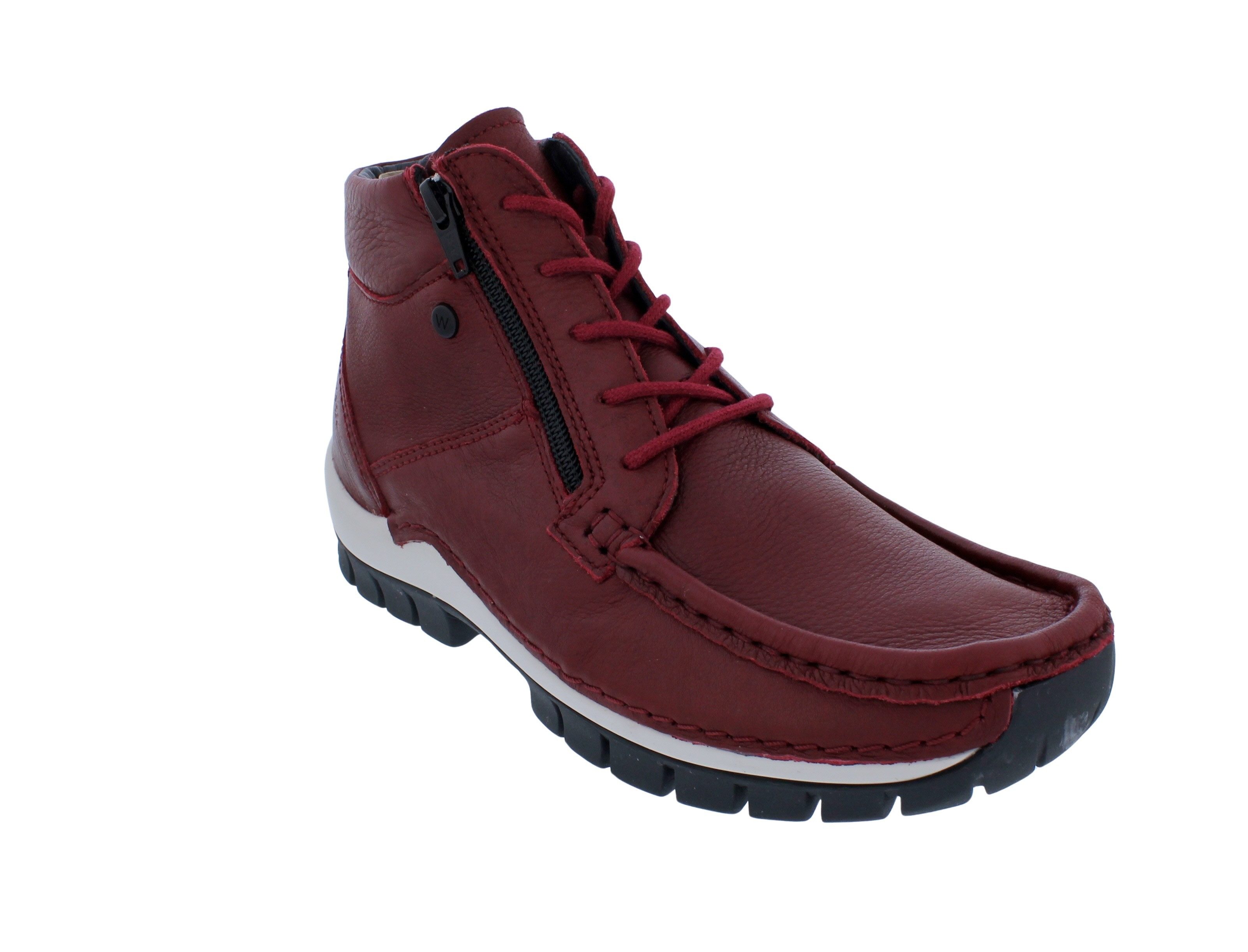 WOLKY Wolky Boost Bootie 0474030-553, Tresor - Glattleder, Cherry red (rot) günstig online kaufen