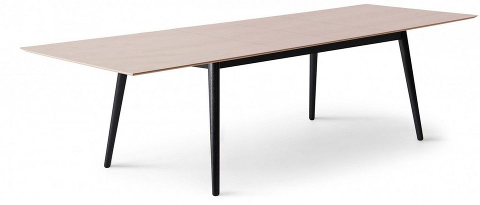 Hammel Furniture Esstisch Meza by Hammel (1-St), rechteckige Tischplatte  MDF, Massivholzgestell, mit 2 Einlegeplatten