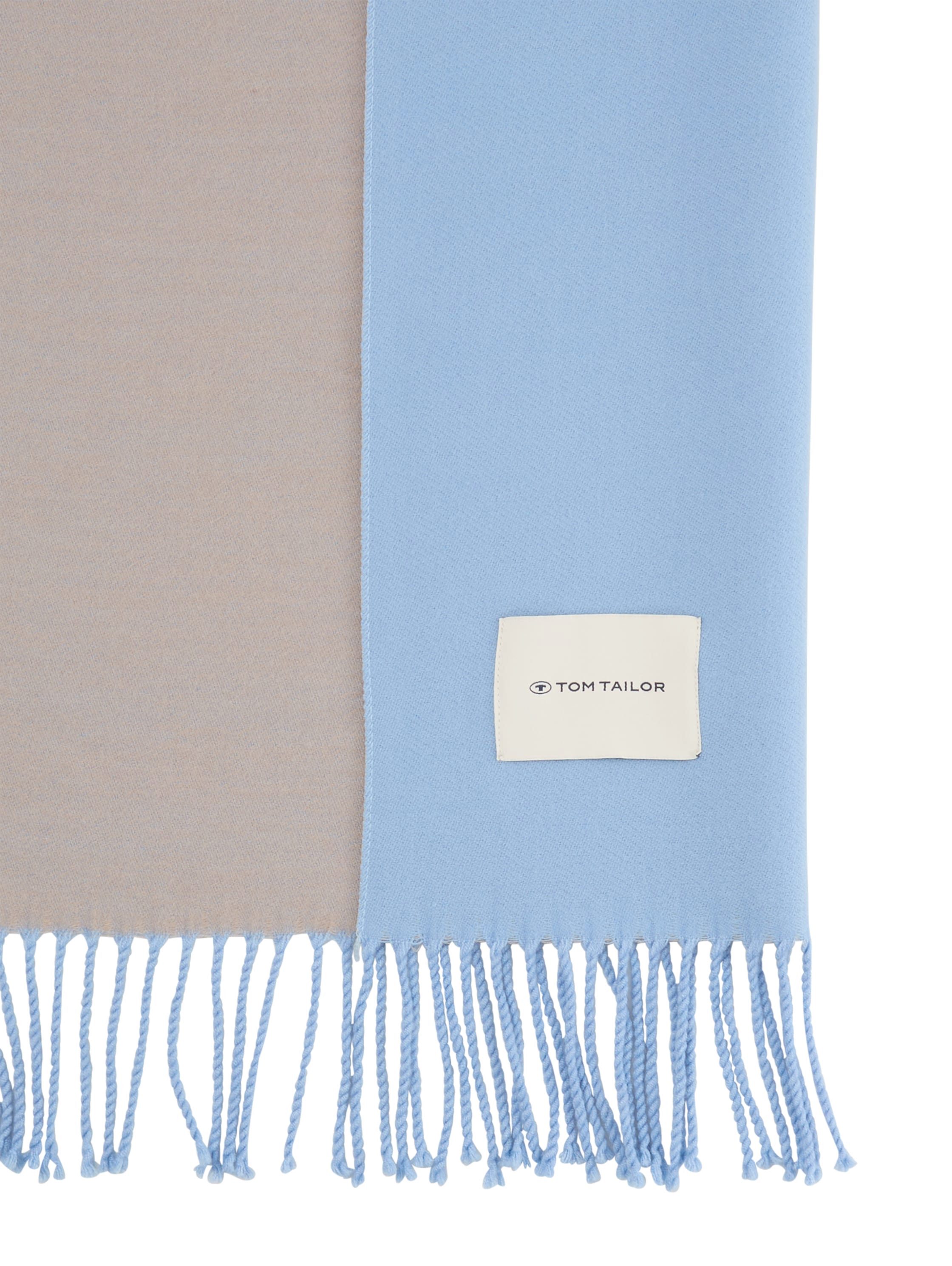 TOM TAILOR Schal, mit Fransen günstig online kaufen