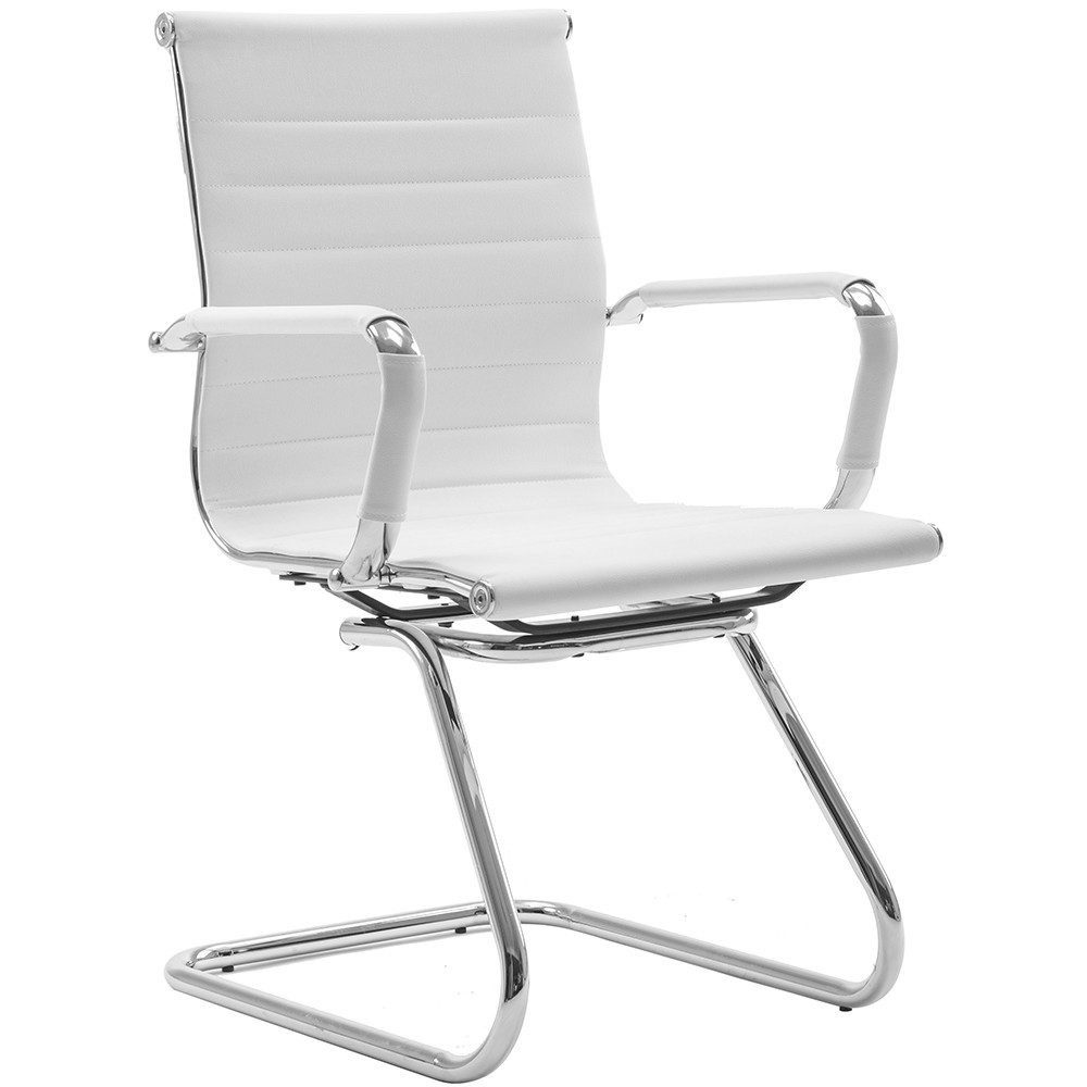 WAHSON OFFICE CHAIRS Bürostuhl 2 PU-Leder-Freischwinger günstig online kaufen