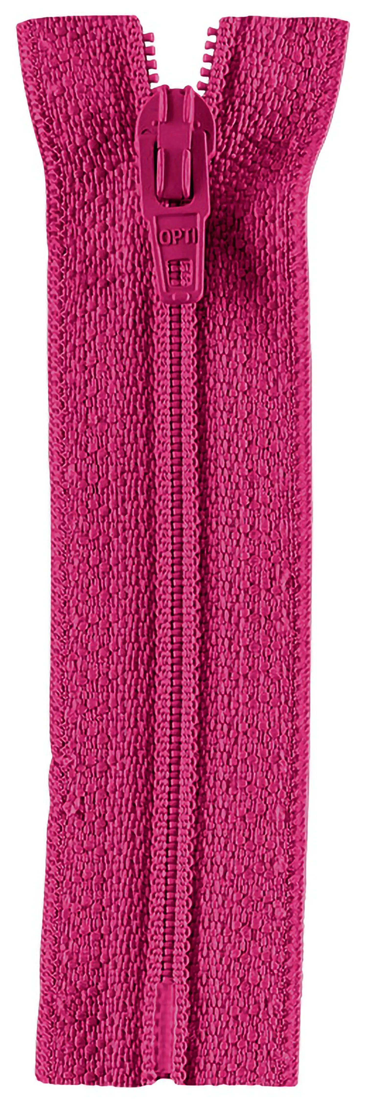 Stofferia Reißverschluss Reißverschluss Opti Fulda 22 cm Pink, Meterware