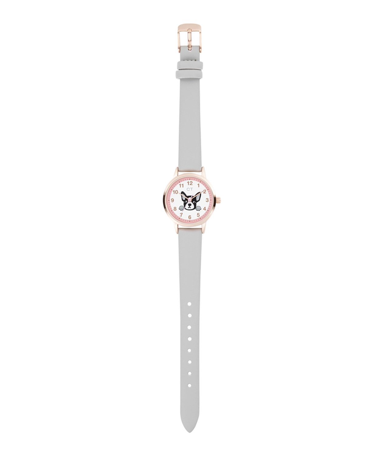 COOL TIME Quarzuhr The Cool Grey Bully CT-0006-LQ, Armbanduhr, Kinderuhr, Mädchen, analog