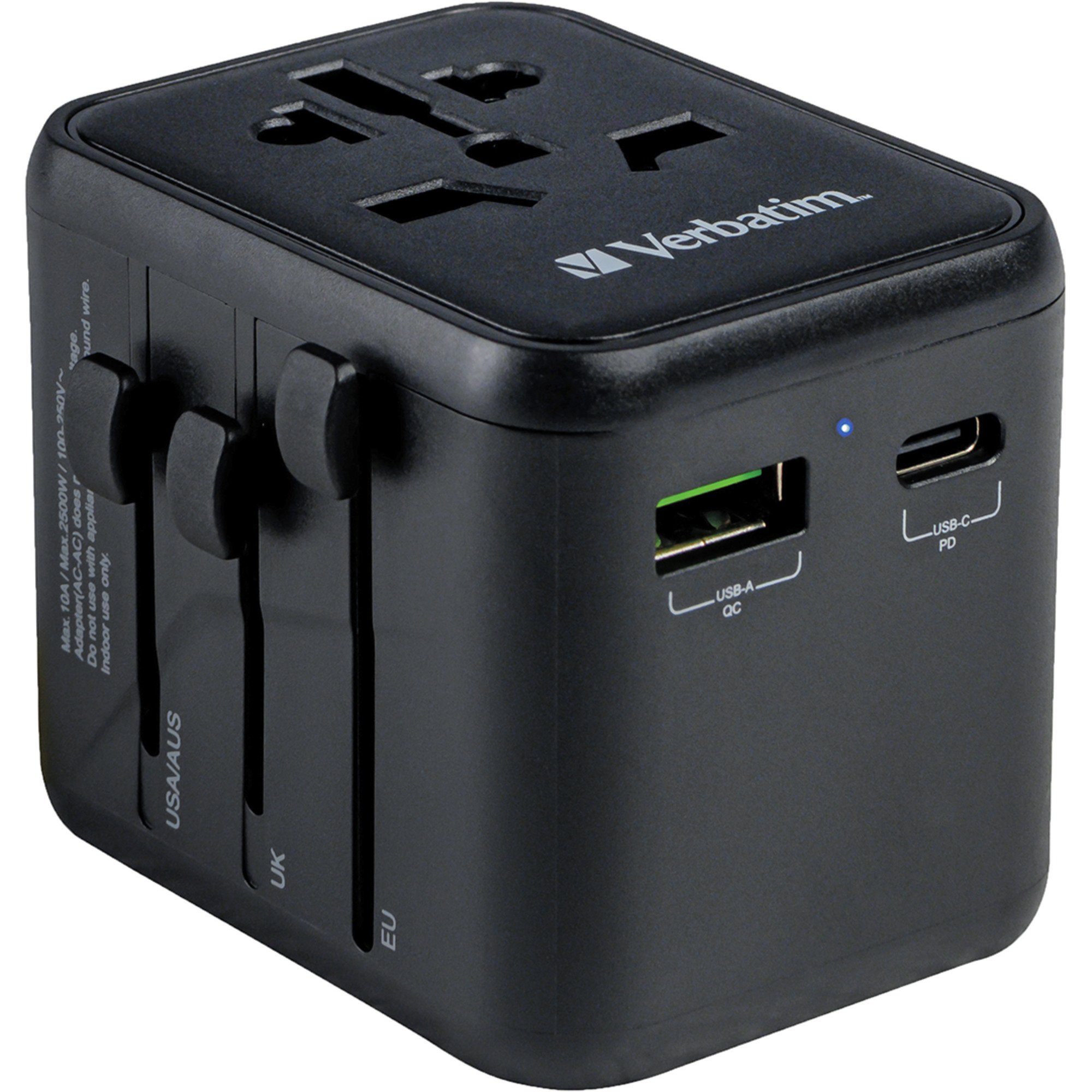 Verbatim Universal-Reiseadapter UTA-02, Adapter