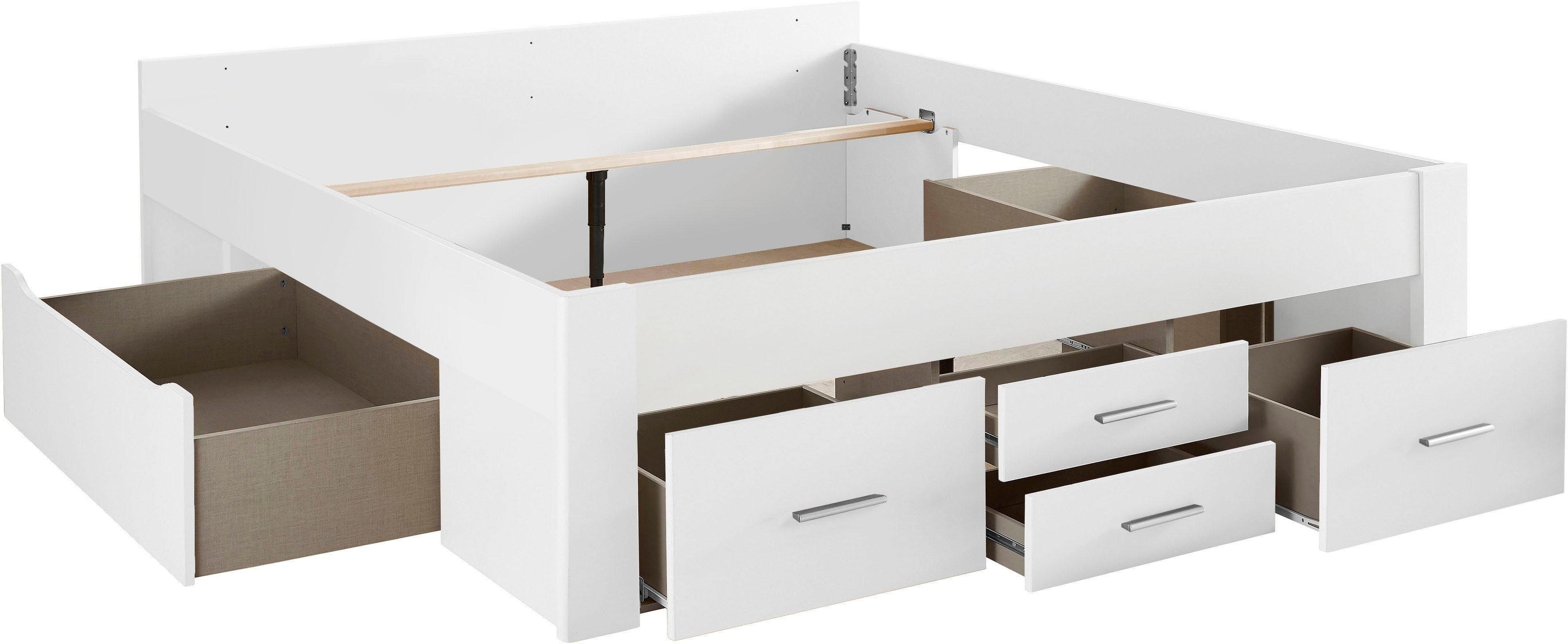 rauch Bett Scala, mit Schubkästen in 3 Varianten