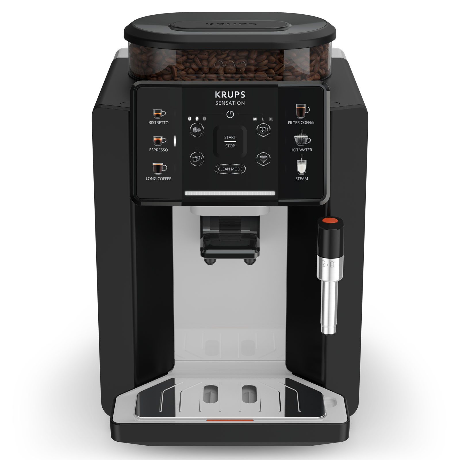 Krups Kaffeevollautomat EA910A SENSATION, Hergestellt in Frankreich