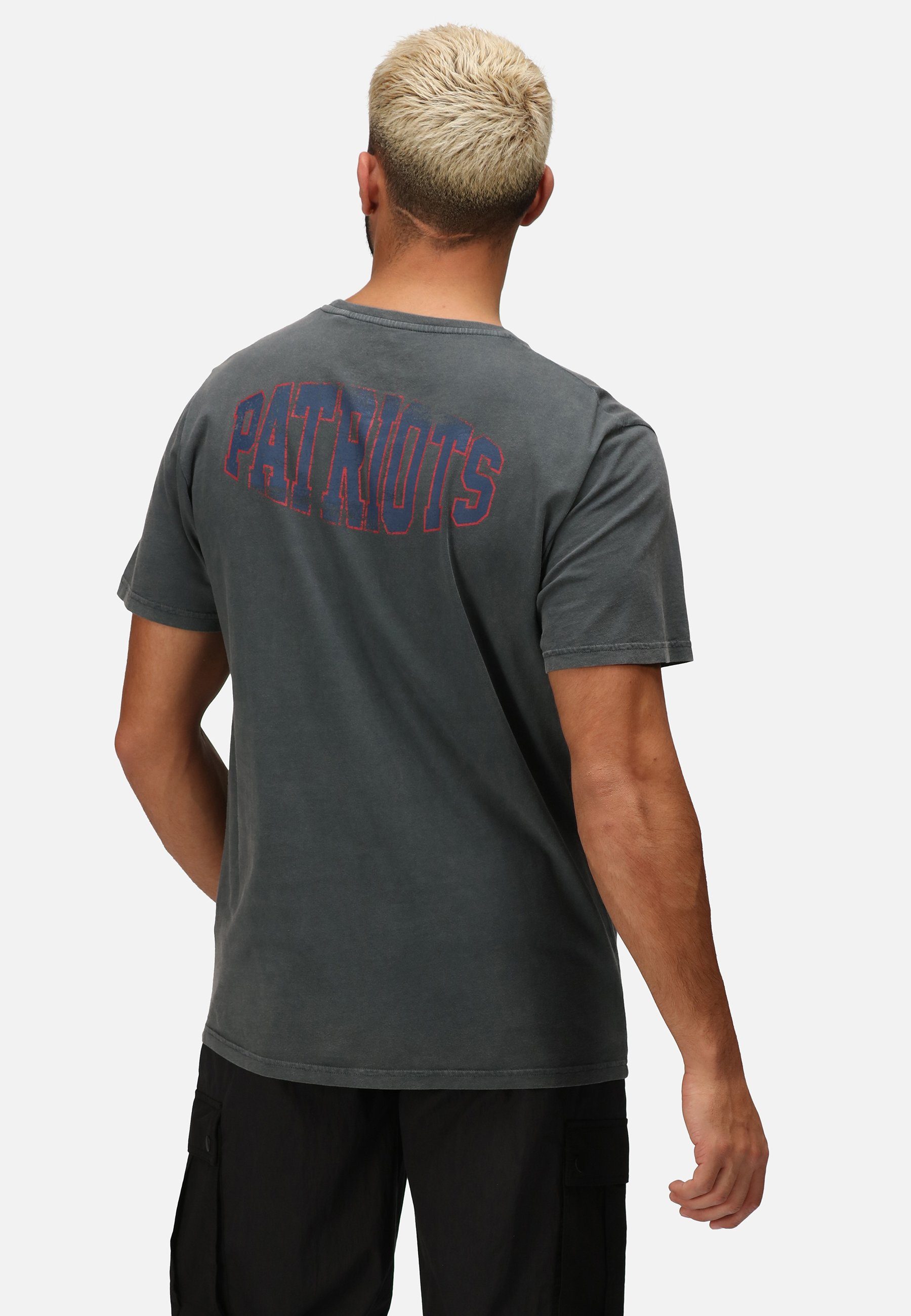 COLLEGE Recovered PATRIOTS GOTS zertifizierte NFL Bio-Baumwolle T-Shirt