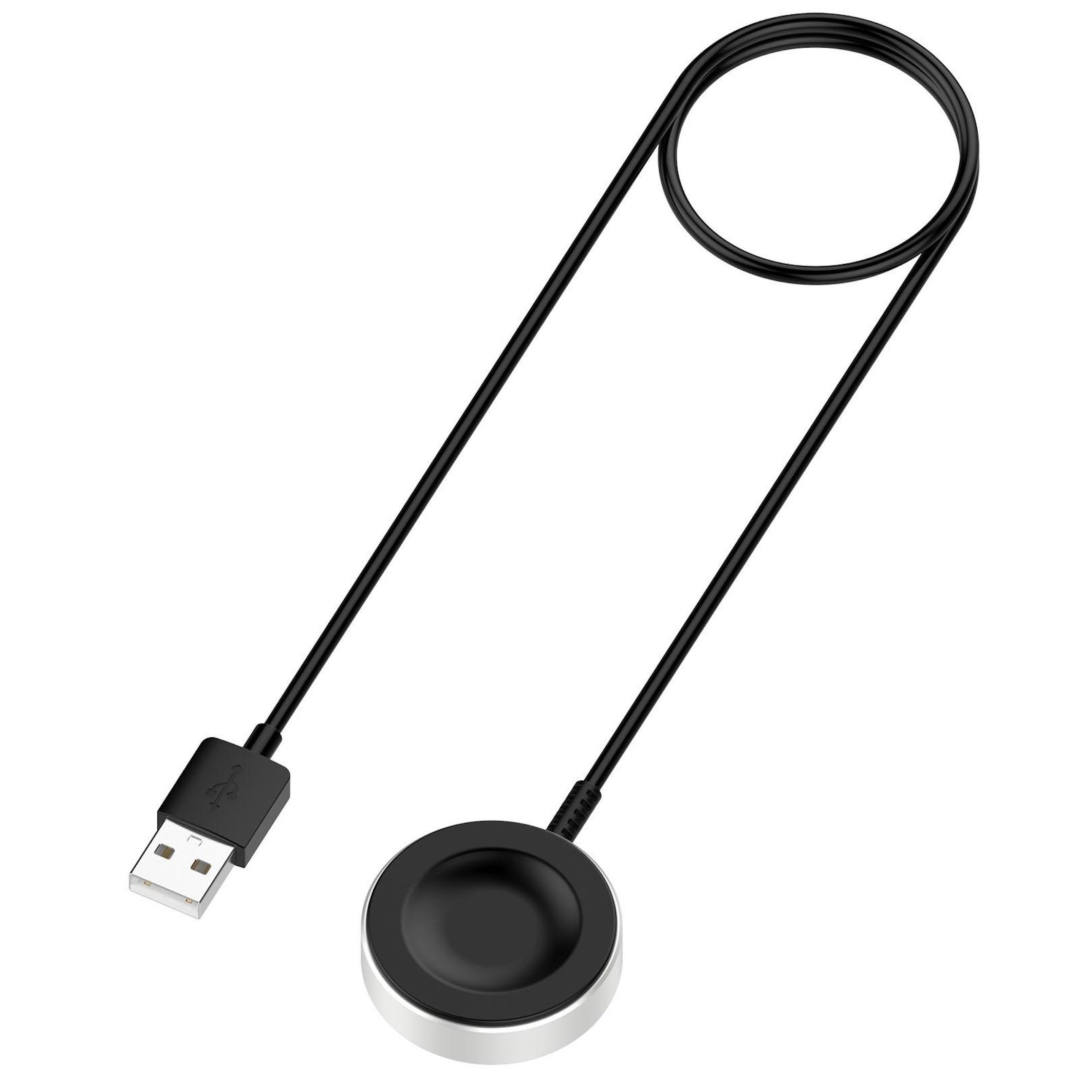 Wigento Für Huawei Watch GT 6 / GT 6 Pro Magnet Ladekabel 1m Schwarz Stromadapter