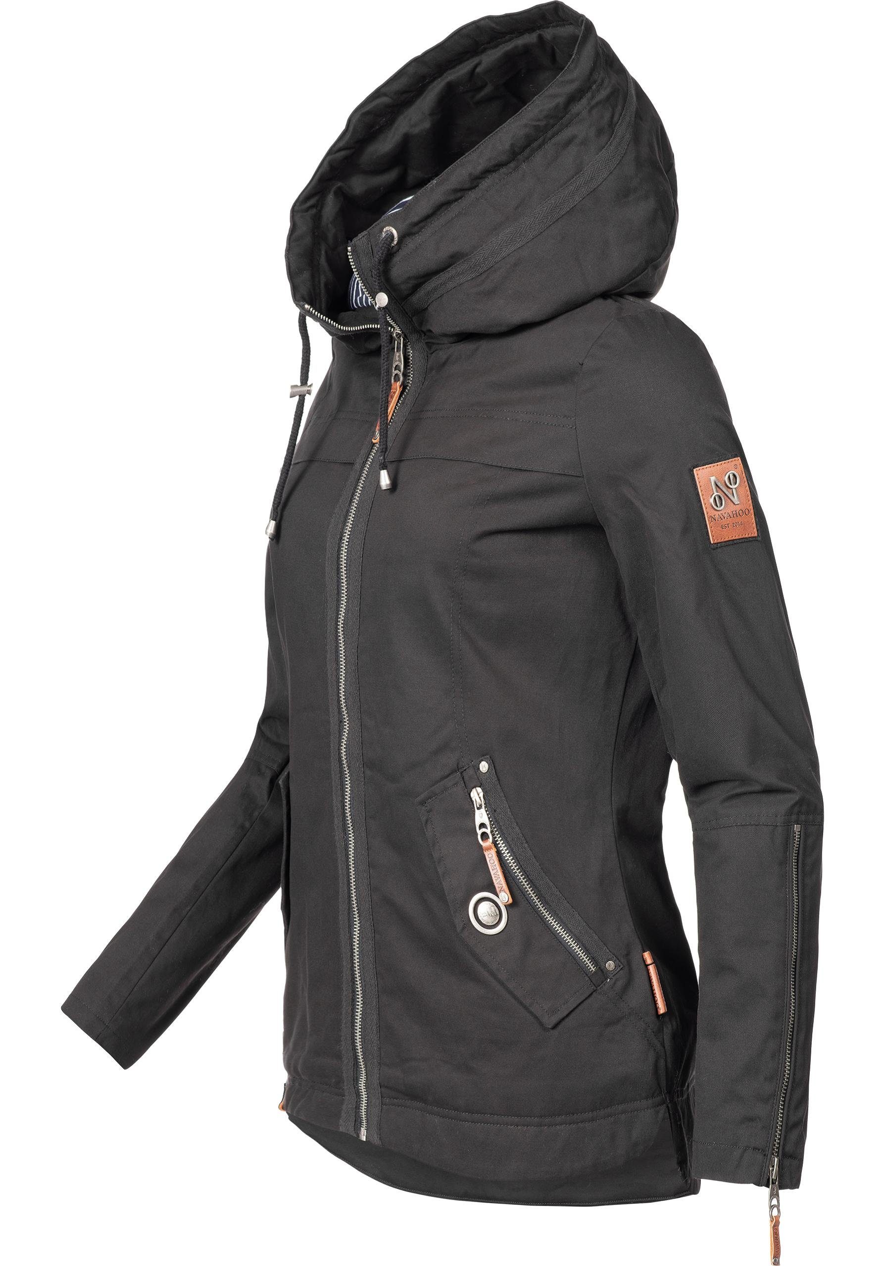 Navahoo Outdoorjacke Wekoo moderner Damen Übergangsparka günstig online kaufen