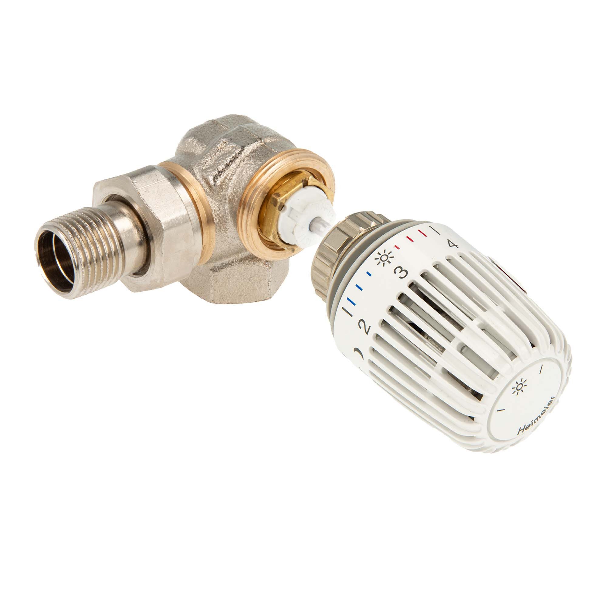 tecuro Heizkörperthermostat Kombi-Set Thermostatkopf K und günstig online kaufen