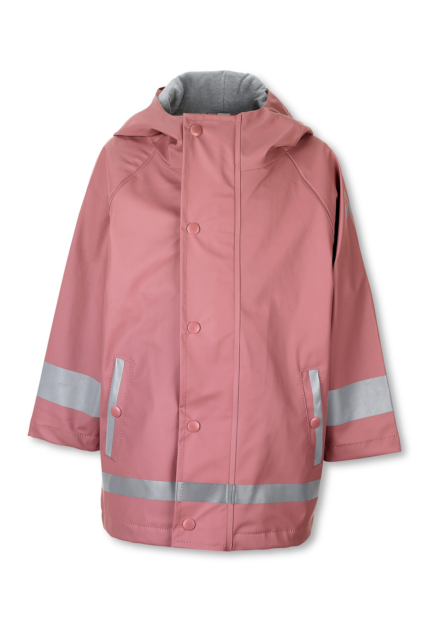 Sterntaler® Regenjacke Sterntaler® Regenjacke ungefüttert uni (1-St) Wasserdichte Regenjacke mit verschweißten Nähten, Reflektoren & Zipper