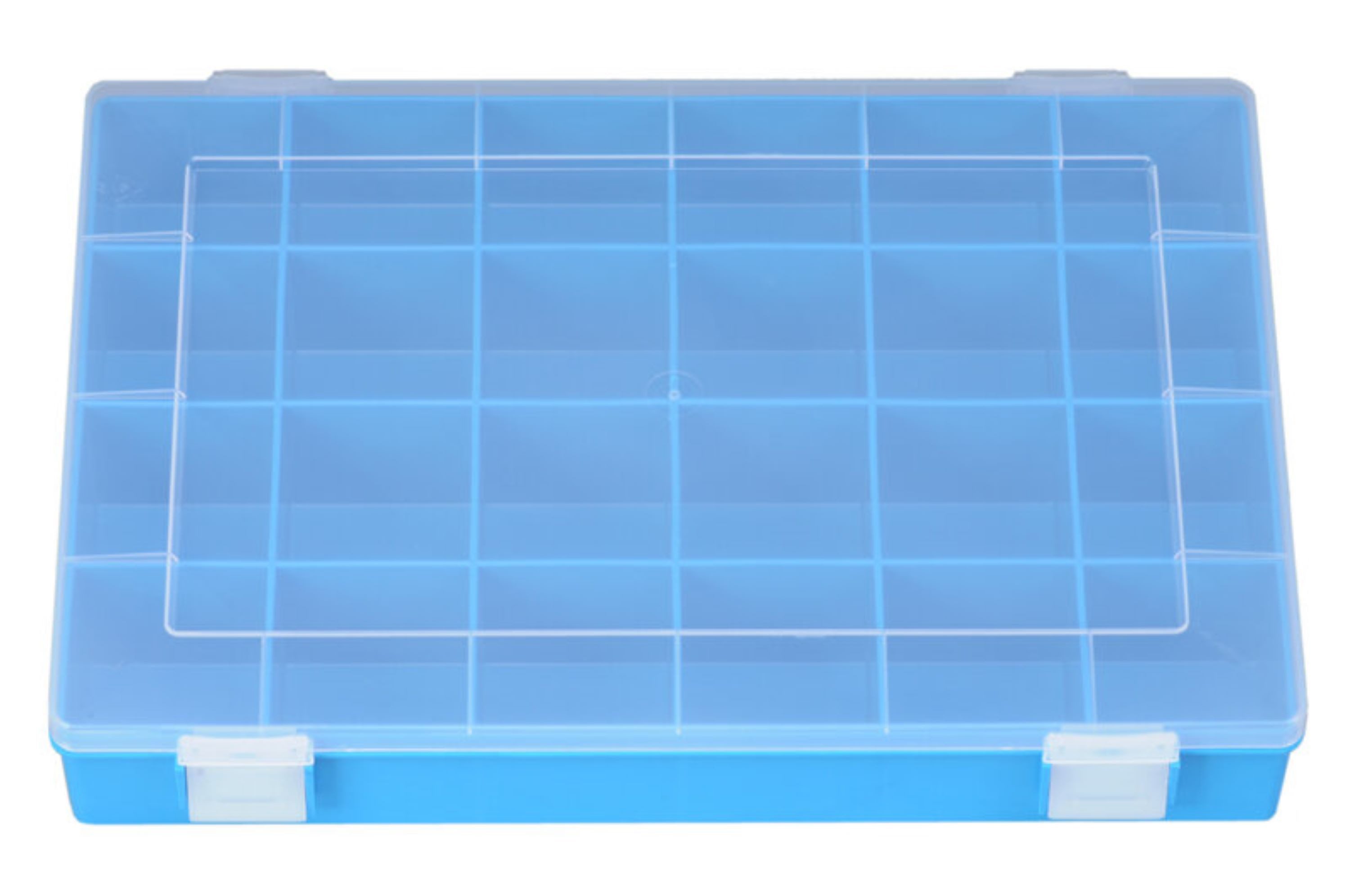 Sortimentskasten Sortimentskasten PP-CLASSIC, 24 Fächer blau