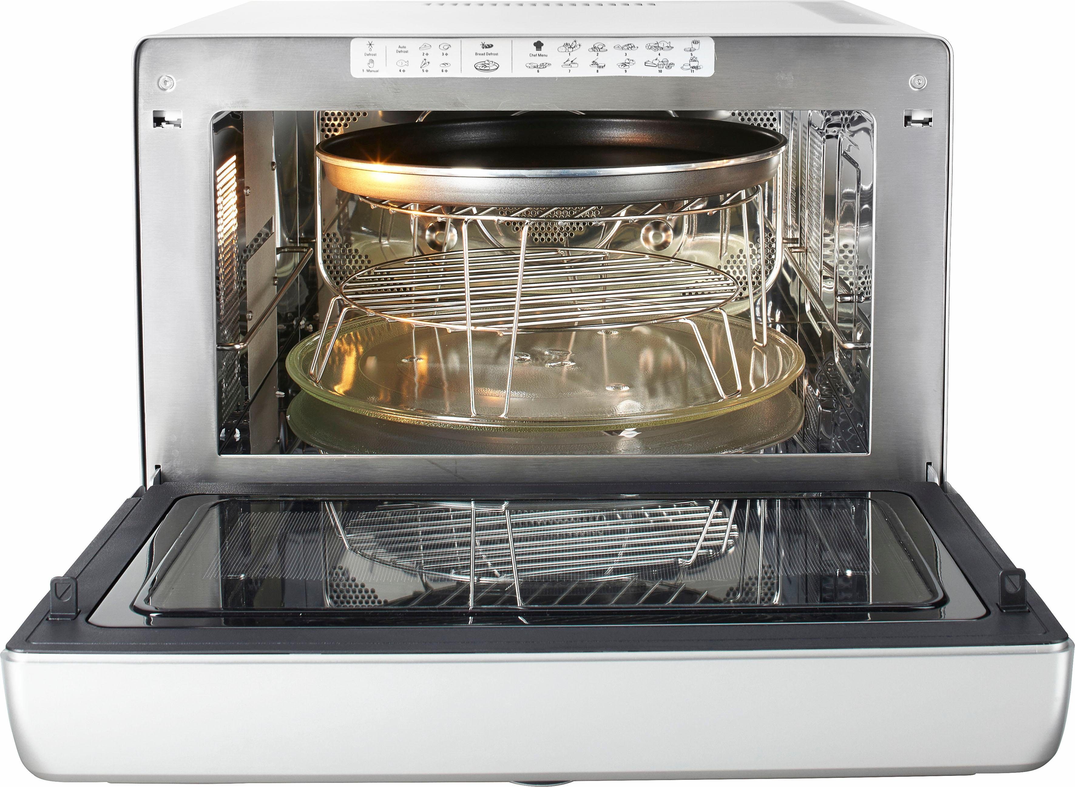 BAUKNECHT Mikrowelle MW 179 IN, Grill und Heißluft, 33 l