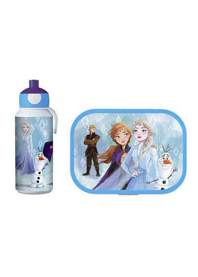 Disney Frozen Lunchbox »Lunch-Set Trinkflasche und Brotdose 2 Fächer Frozen 2«, (SET, 2-tlg)