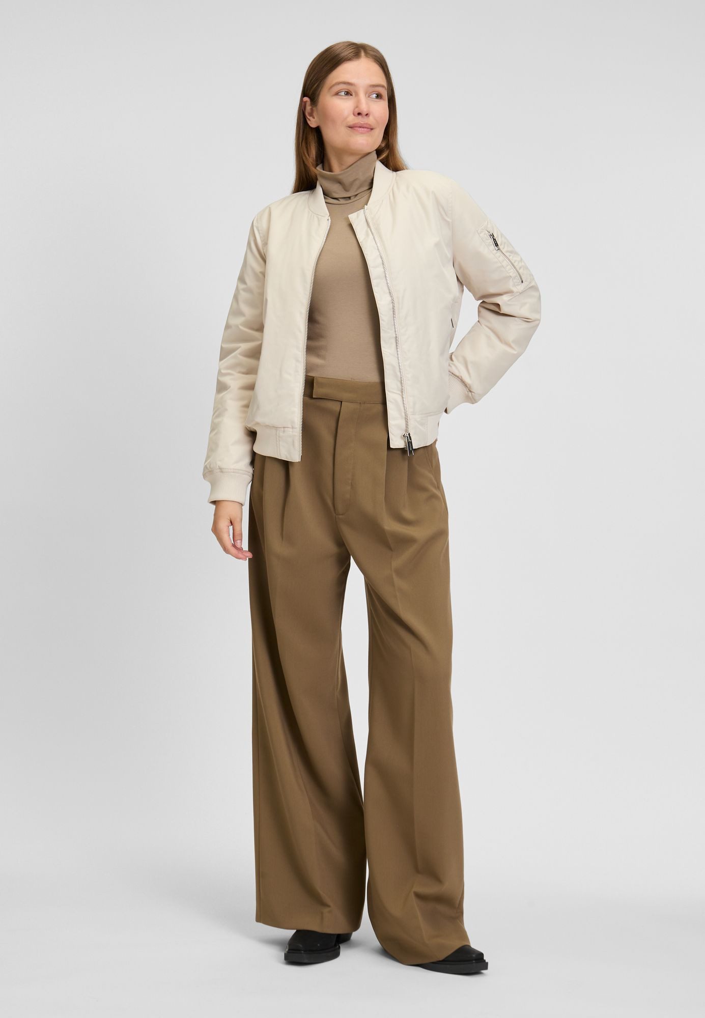 COVERED Bomberjacke Bonnie2 L60396CO Ärmeltasche, Bottlesteppung günstig online kaufen