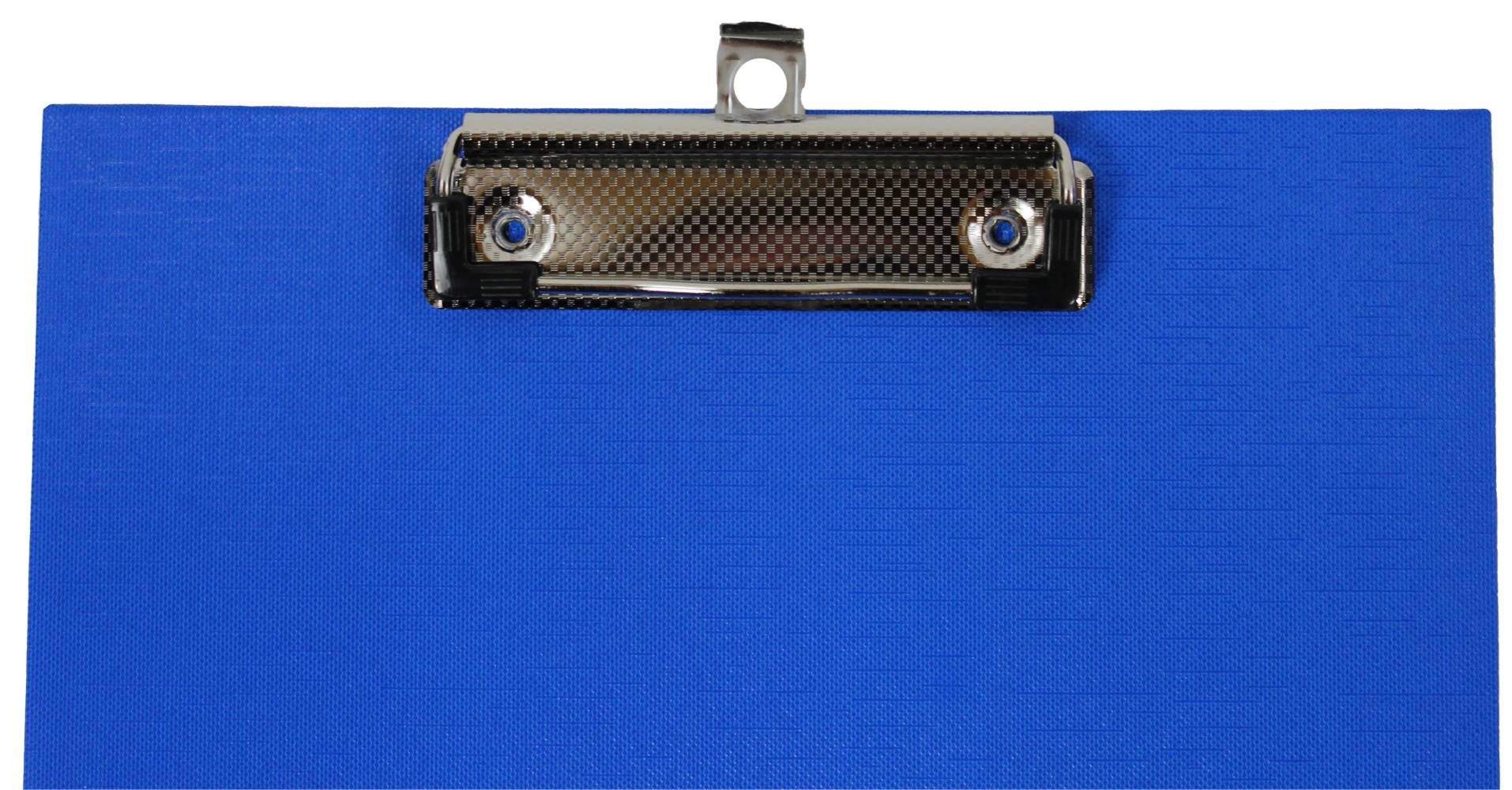d.rect Schreibmappe Klemmbrett DIN A4 (1-St), aus Graupappe, mit PVC-Folien günstig online kaufen
