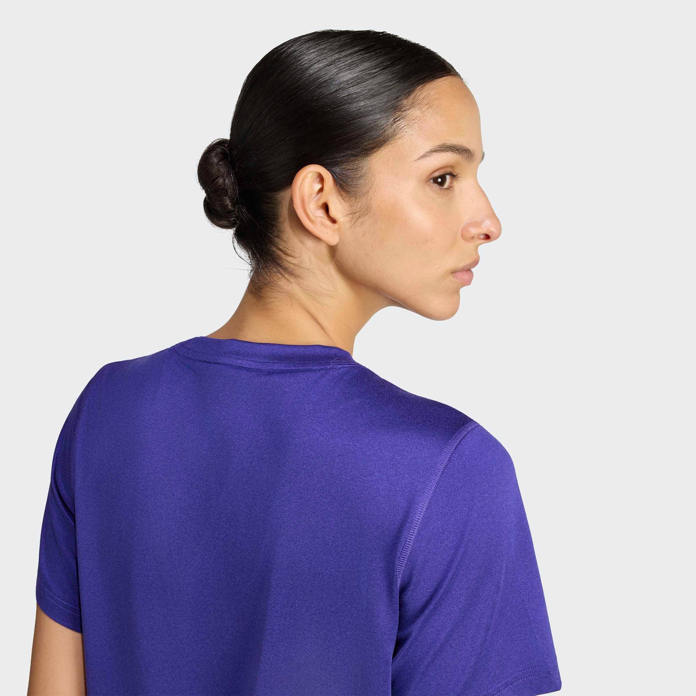 adidas Performance T-Shirt WORKOUT ESSENTIALS für Erwachsene, mit Rundhalsausschnitt, ohne Verschluss, aus Polyester