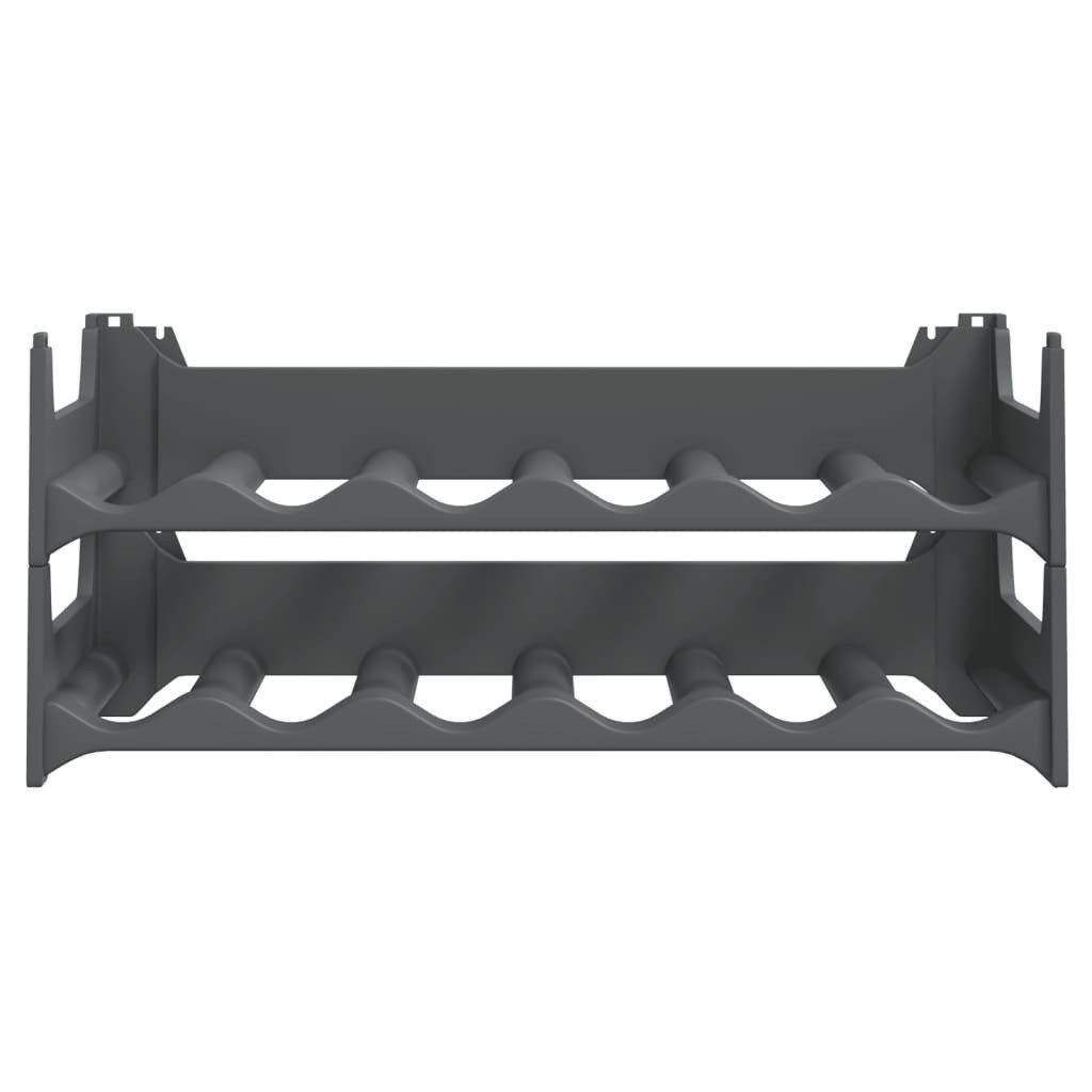 vidaXL Weinregal Weinregal für 12 Flaschen PP Stapelbar, 1-tlg. günstig online kaufen