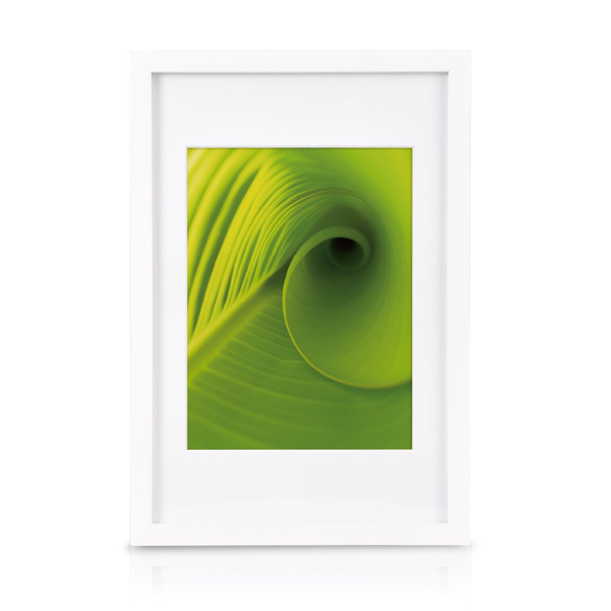 bomoe Bilderrahmen 24er Bilderrahmen Set Nature Fotorahmen Collage, Weiß, 10x 10x15 cm, 8X 13x18 cm, 4X 15x20 cm, 2X 20x30 cm mit Passepartout – Bild 3 von 5
