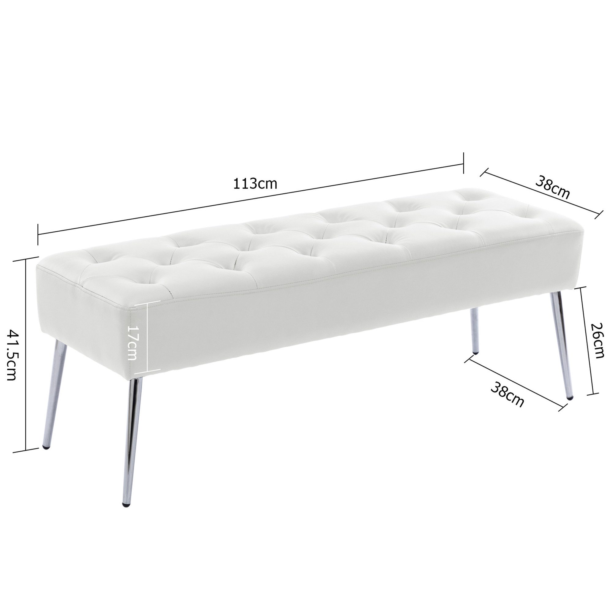 Duhome Sitzhocker (9130C), Sitzbank Polsterbank Sitzhocker günstig online kaufen