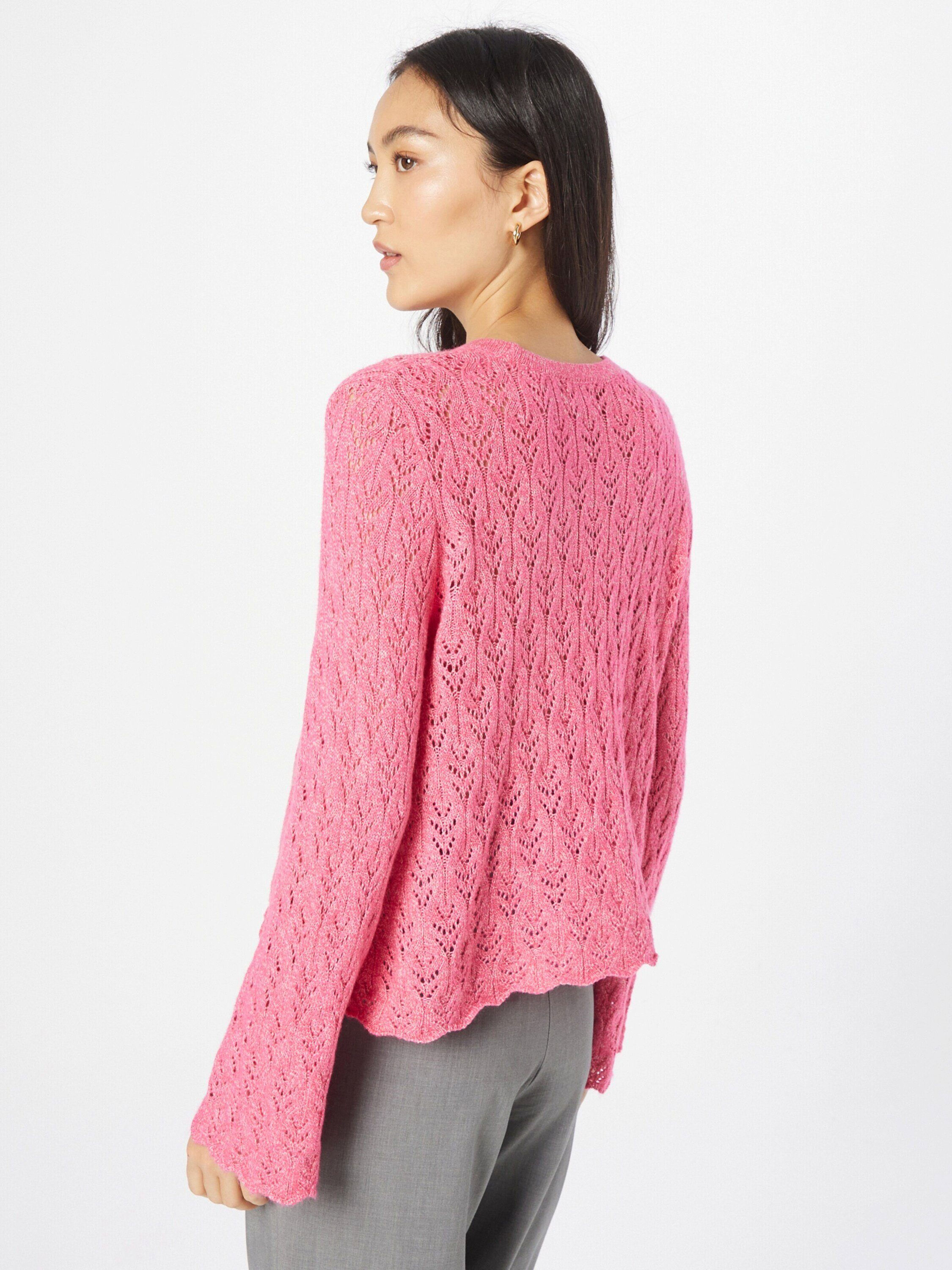 ONLY Strickpullover Alvi (1-tlg) Lochmuster