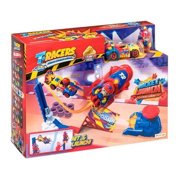 Magic Box Toys Spielwelt PTRSD014IN30, T-Racers Raketenstart-Set mit Abschusswagen