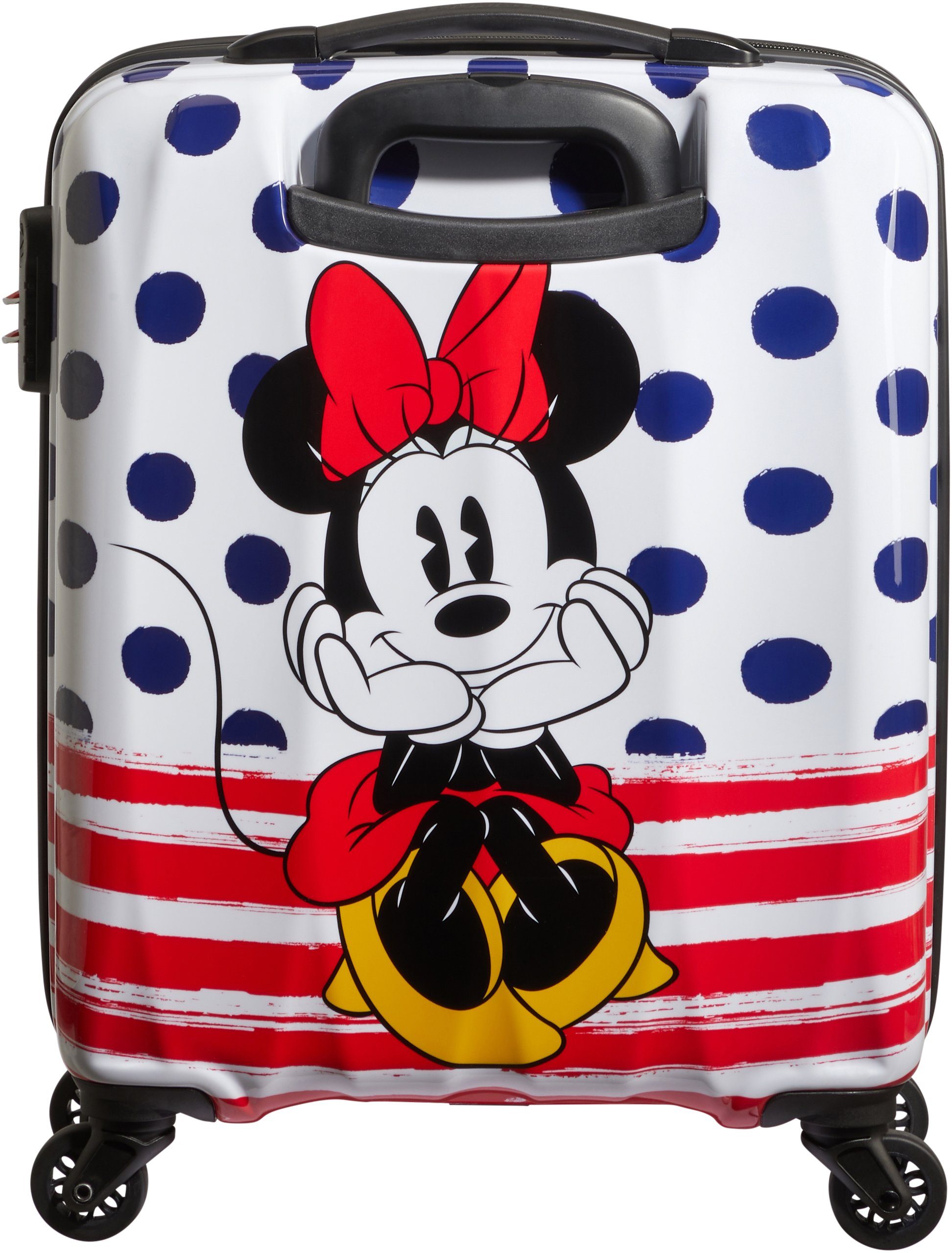 American Tourister® Hartschalen-Trolley Disney minnie-blue-dots 55 Rollen 4 cm, Legends, Dots, Minnie Blue