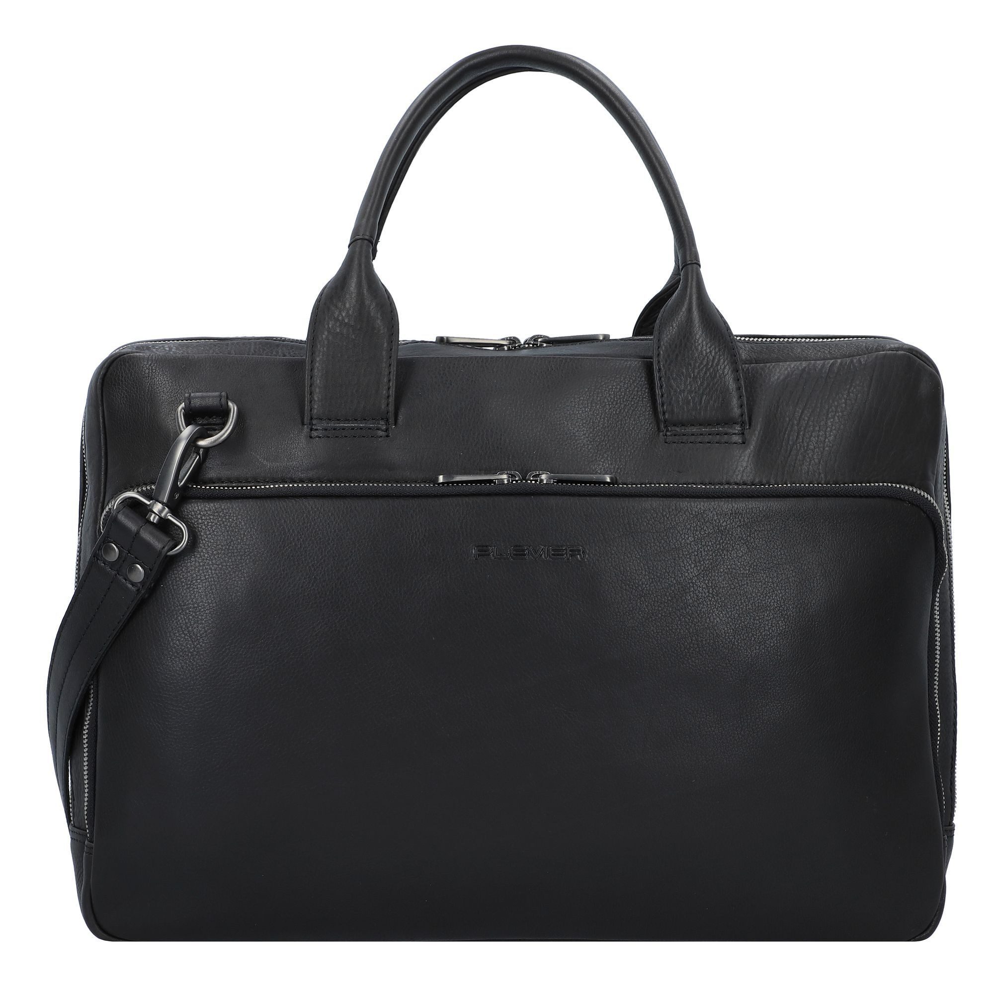 Plevier Aktentasche Vintage, Leder