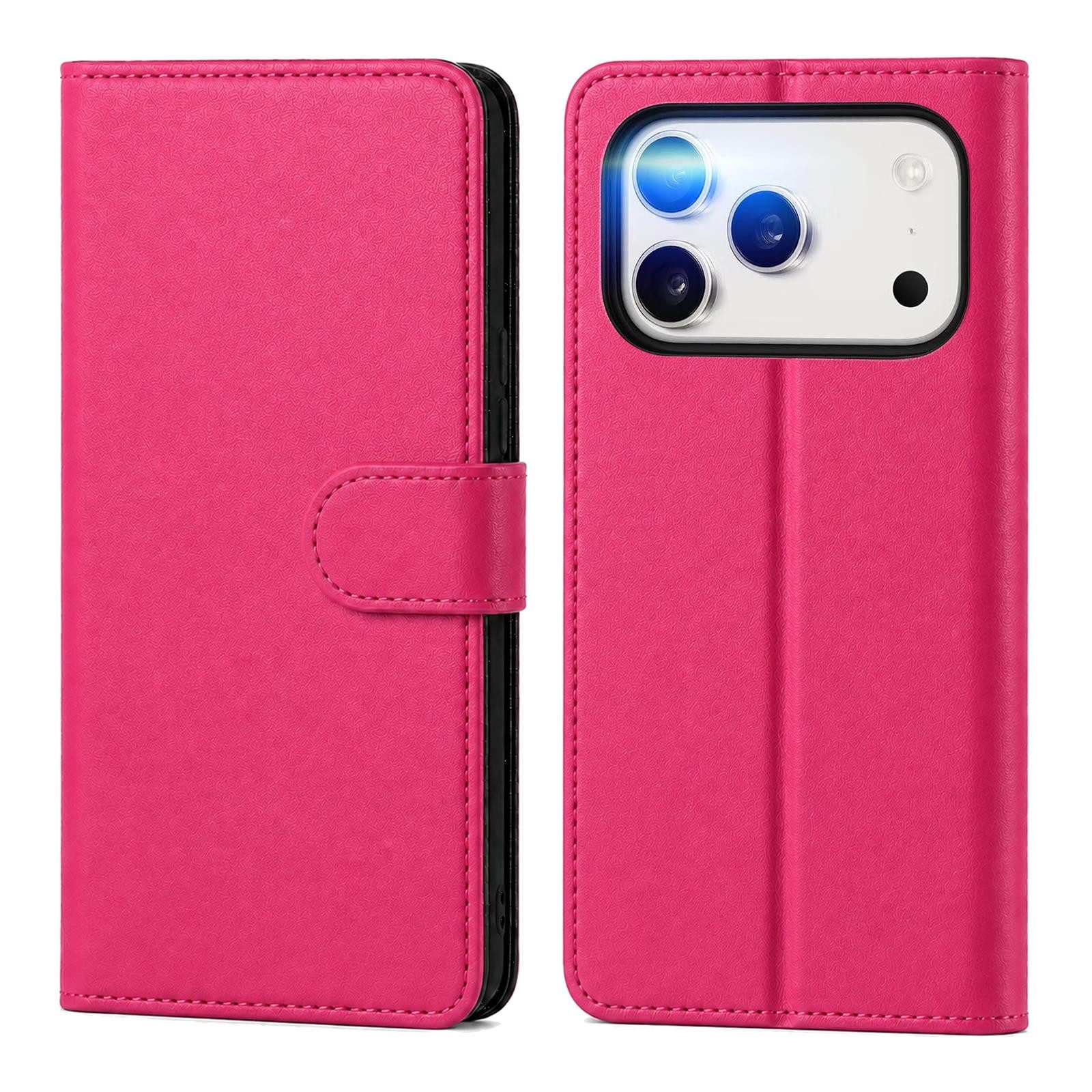 CoolGadget Handyhülle Book Case Handy Tasche für Apple iPhone 18 Pro Max 6,9 Zoll, Hülle Klapphülle Flip Cover für iPhone 18 Pro Max Schutzhülle stoßfest