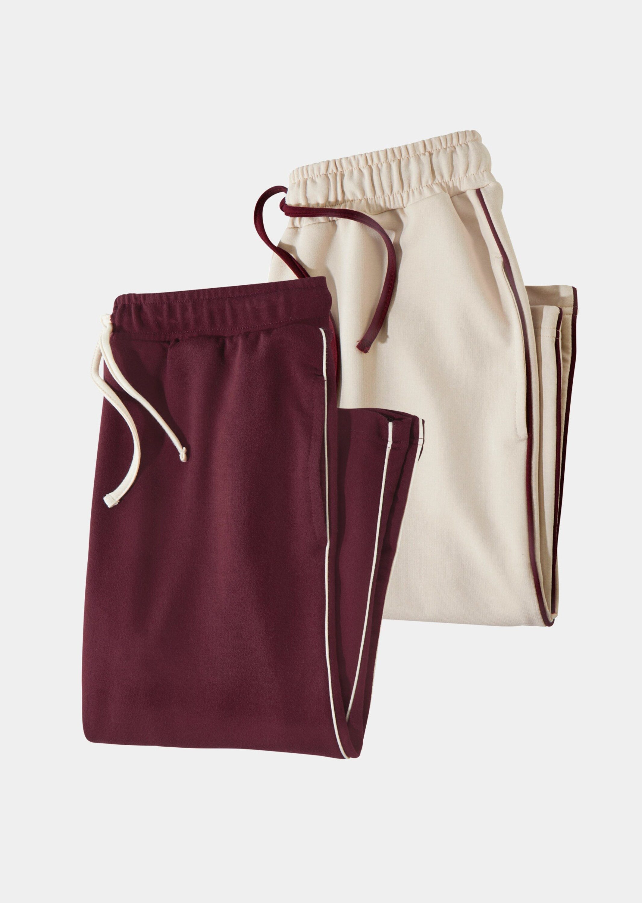 Jogginghose Bequeme Loungehosen im Doppelpack