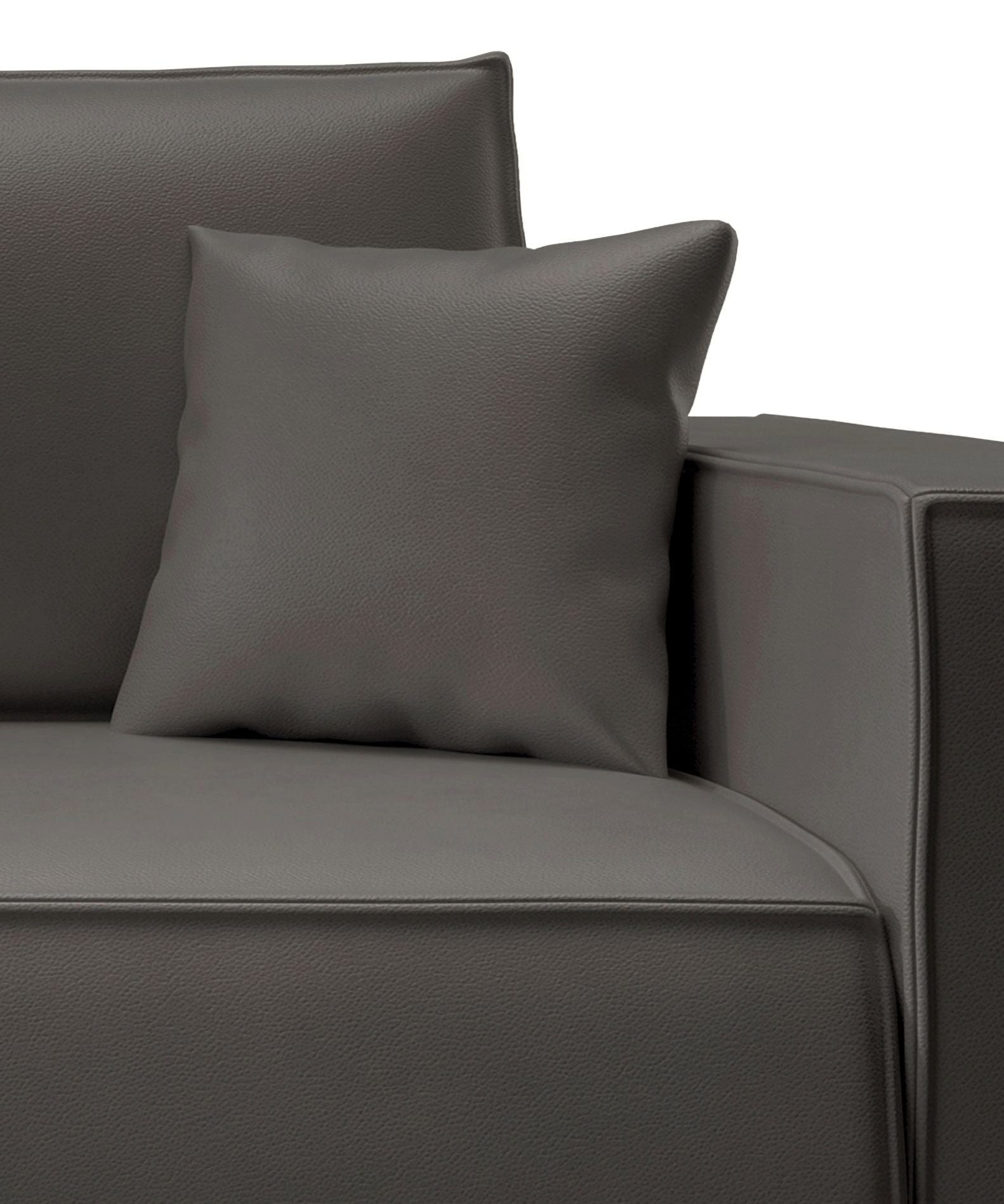 Selsey Schlafsofa, 3-Sitzer Sofa mit Bettkasten, Schlaffunktion, Kunstleder