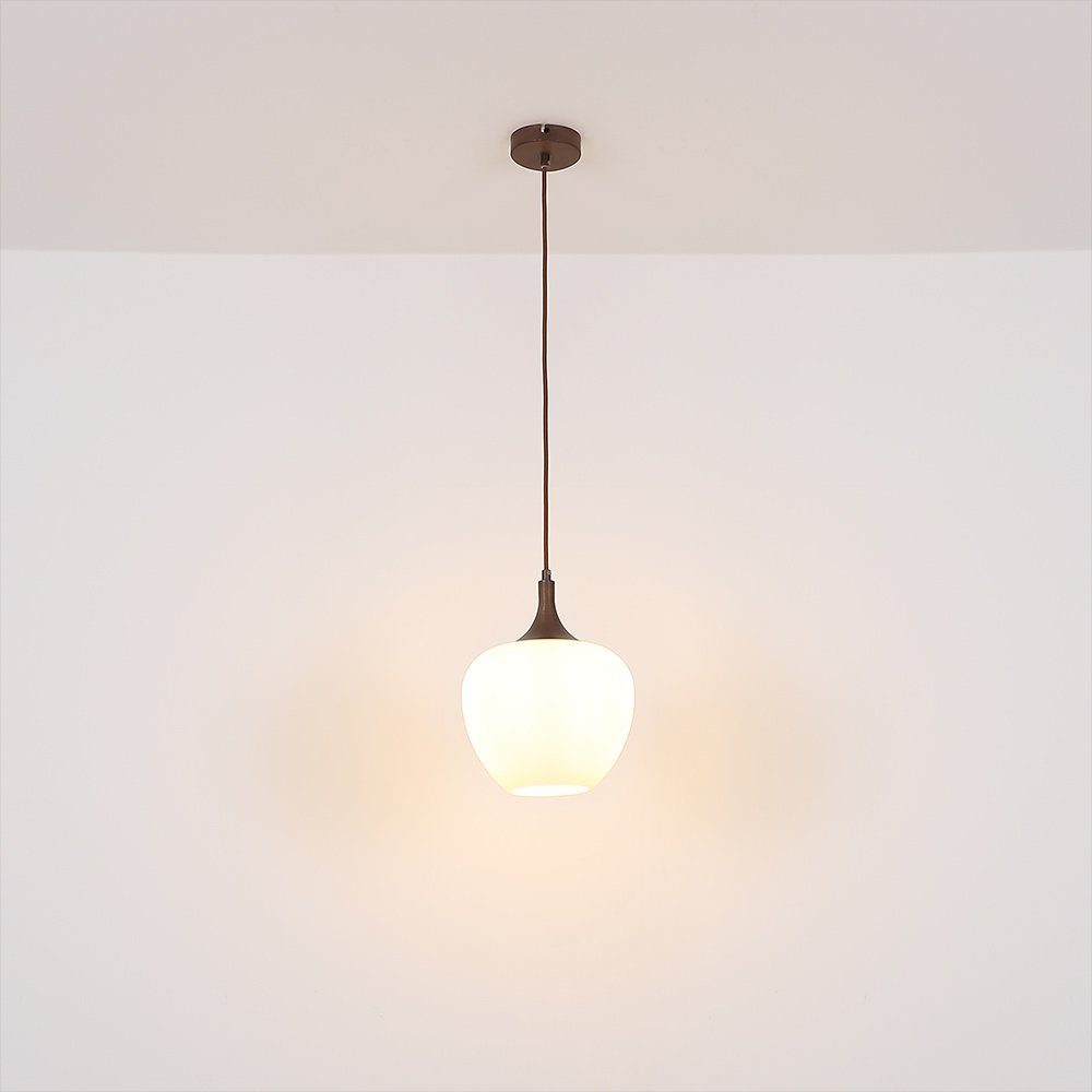Globo Pendelleuchte, Leuchtmittel nicht inklusive, Hängelampe Pendelleuchte D Deckenlampe 29 cm Esszimmerlampe