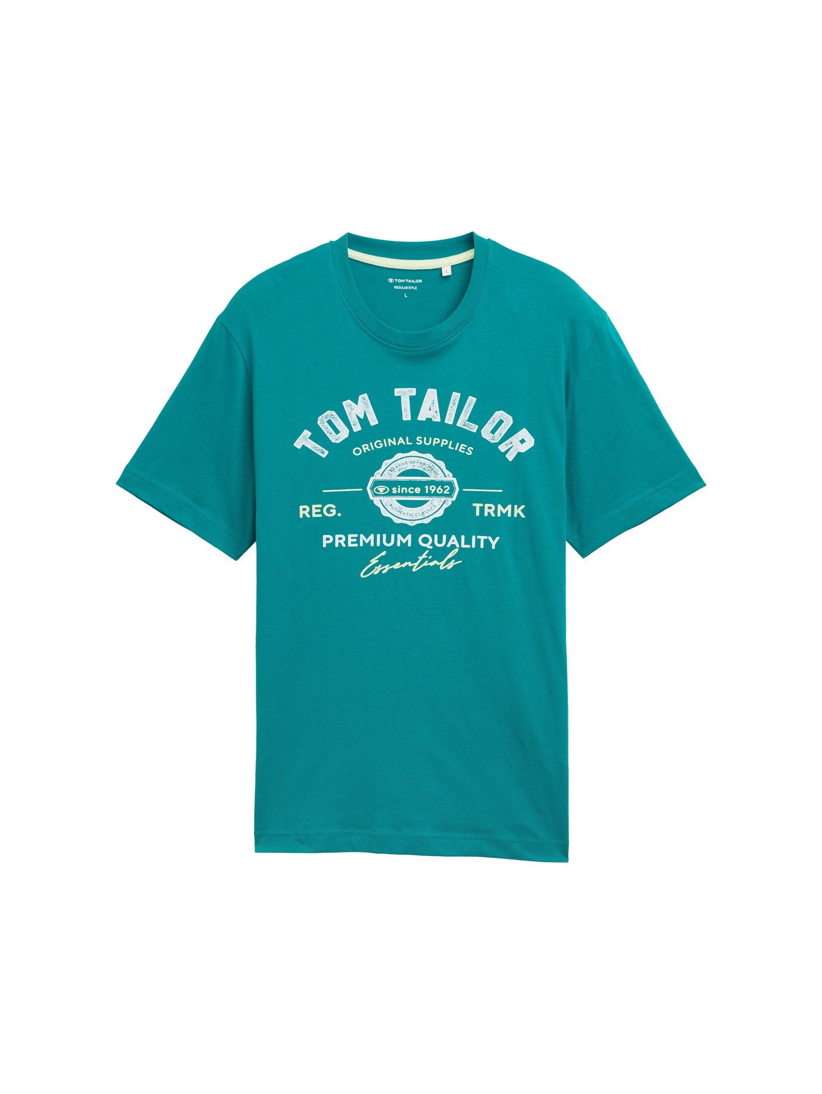TOM TAILOR T-Shirt T-Shirt mit Logo-Print günstig online kaufen