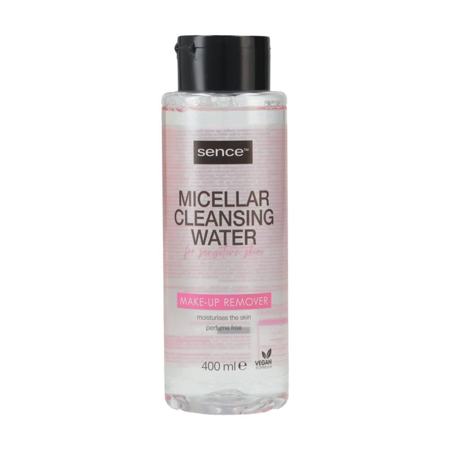 Max Brands Gesichts-Reinigungsmaske 12x Sence Mizellenwasser 400ml Make Up Entferner Reiniger Gesicht