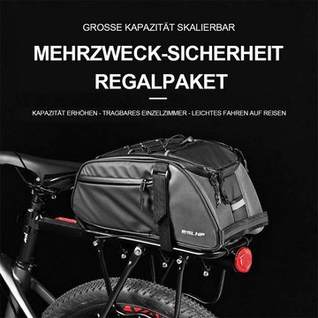 Welikera Fahrradtasche, isolierte Tasche mit 10 l Fassungsvermögen wasserdichtes