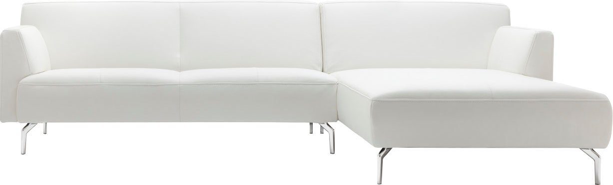 hülsta sofa Ecksofa hs.446, in minimalistischer, schwereloser Optik, Breite 275 cm