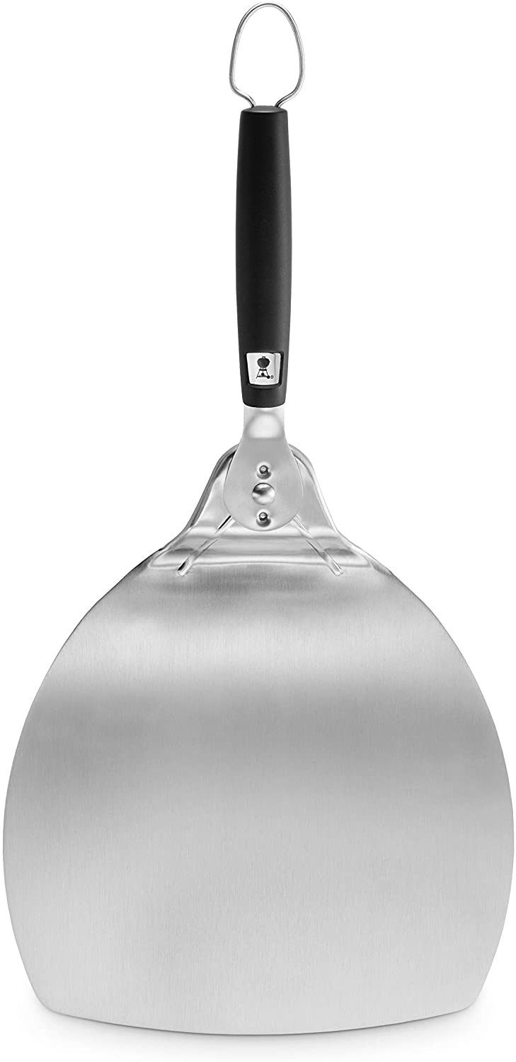 Weber Ersatzscherkopf Weber Pizzaheber, mit einklappbarem Griff, Edelstahl