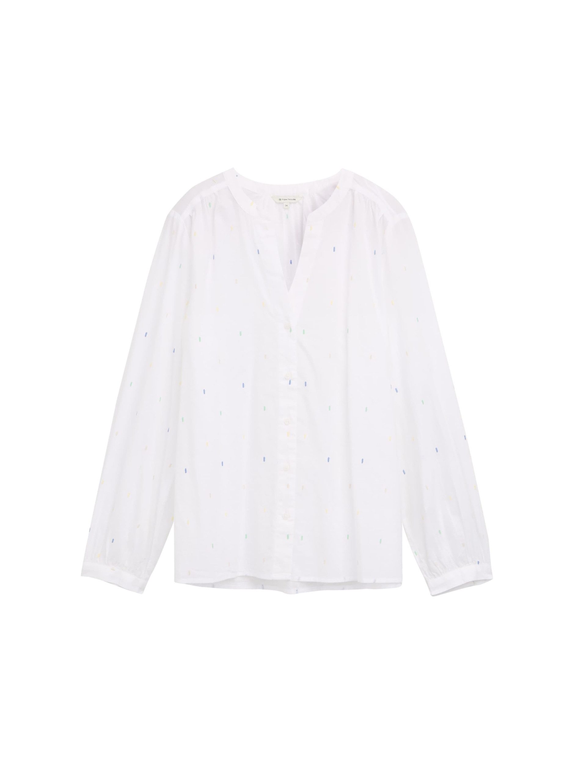 TOM TAILOR Blusenshirt blouse with embroidery