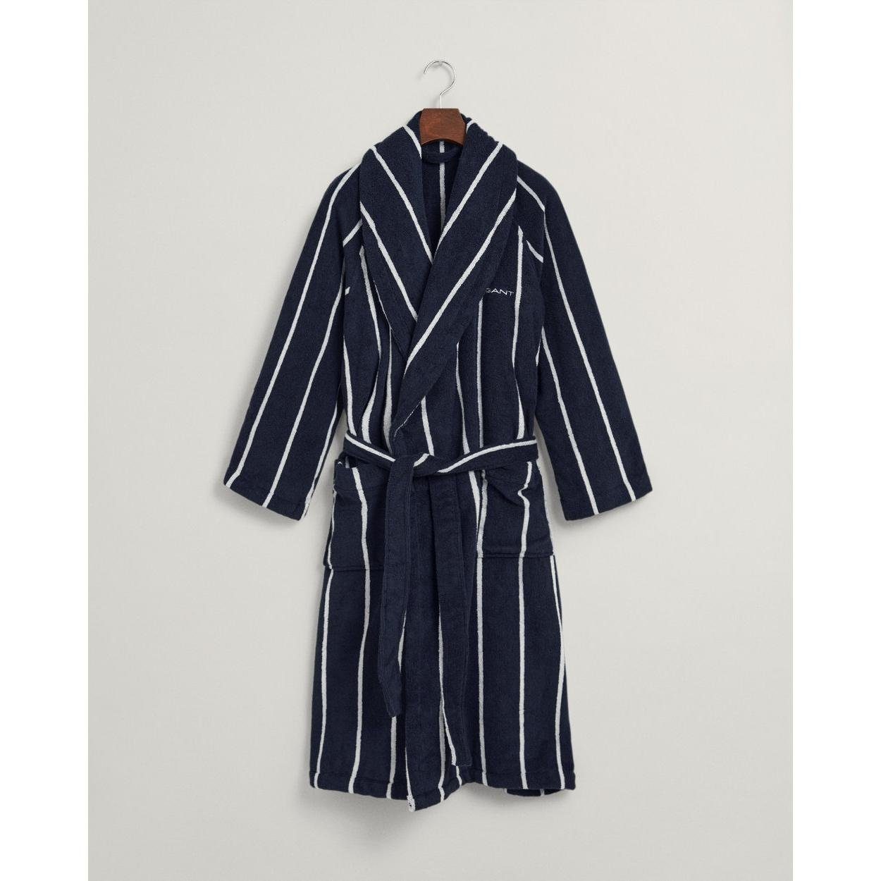 Bademantel Robe Blue Home Gant Stripe Bademantel Gant (S) Evening