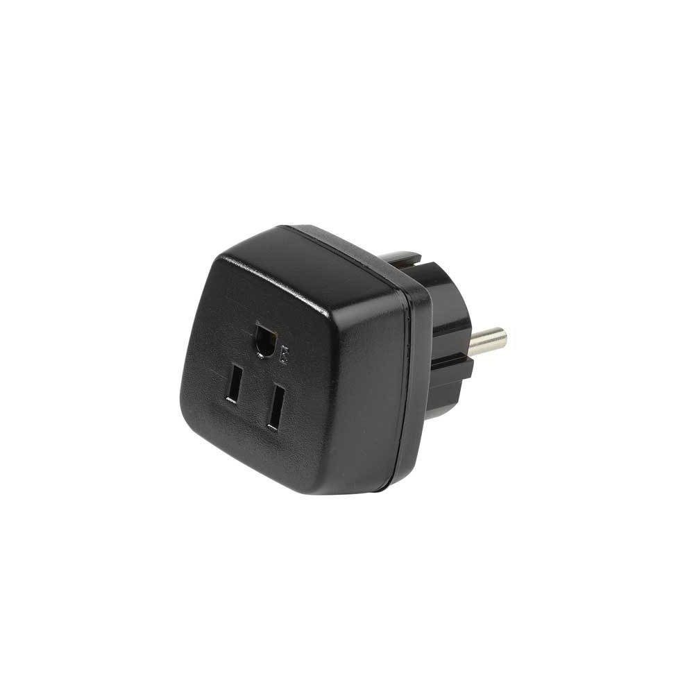Reisestecker USA, USA Buchse - Schuko Stecker, (34436) Adapter