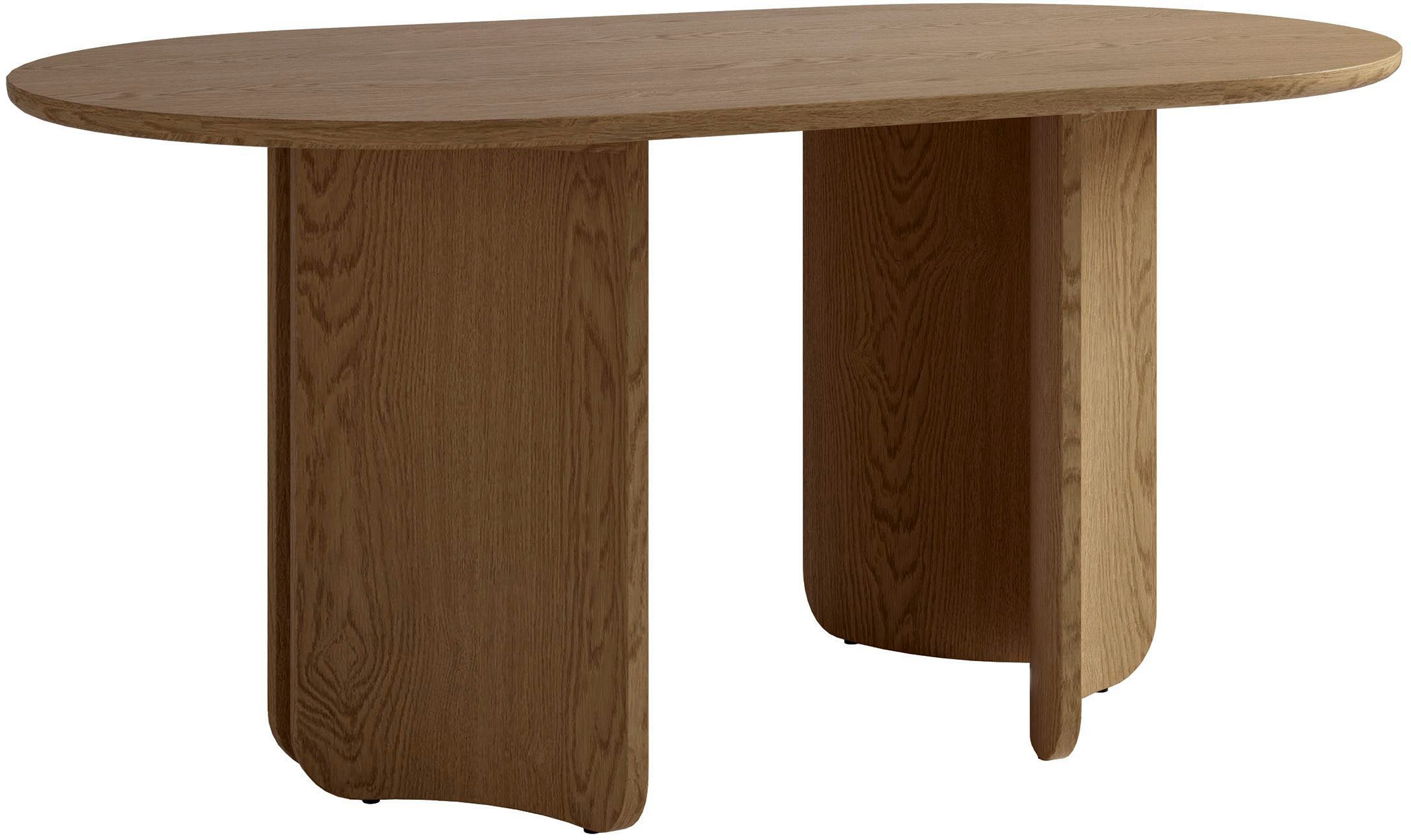 SCHÖNER WOHNEN-Kollektion Esstisch GRIMSTAD (1-St), in 160 cm oder 200 cm, mit variabel montierbarem Untergestell