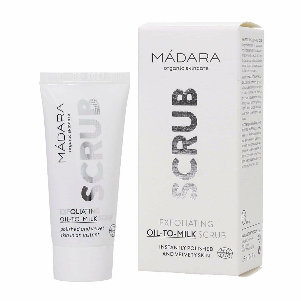 Madara Gesichtsmaske Mádara Scrub Exfoliating Oil-To-Milk