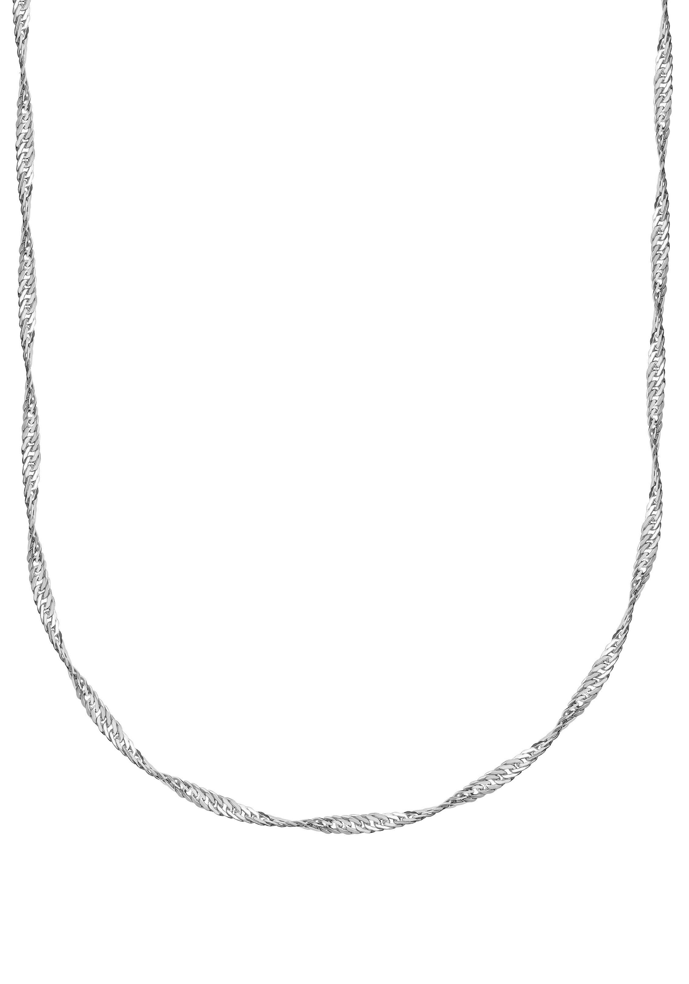 Kette ohne Anhänger Schmuck Geschenk Silber 925 Halsschmuck Halskette Singapurkette
