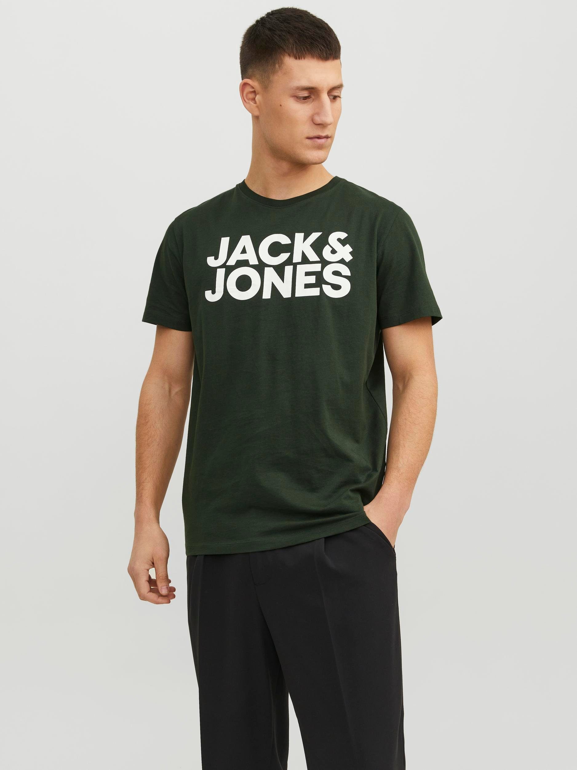 Jack & Jones Rundhalsshirt JJECORP LOGO günstig online kaufen
