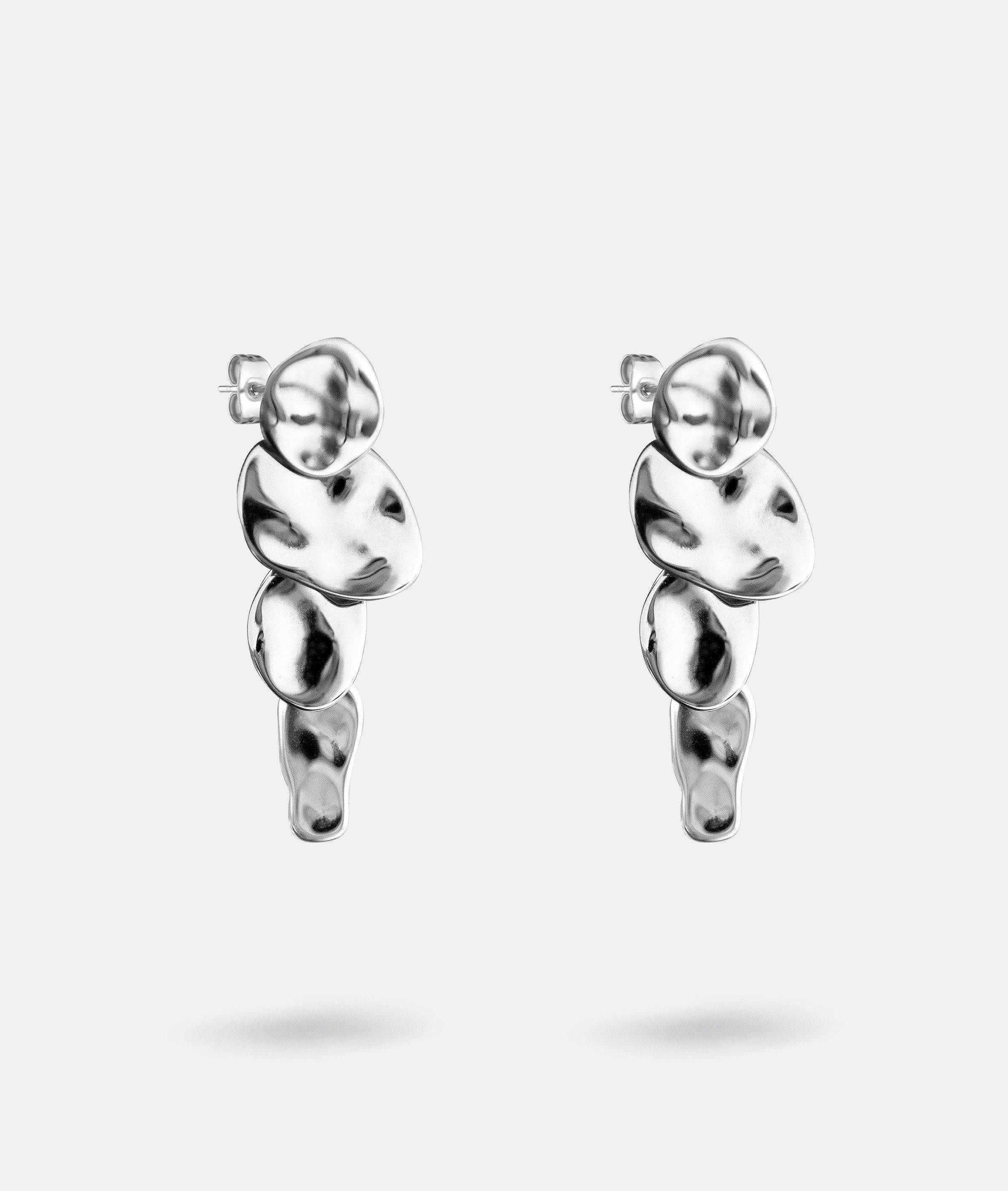 Paar Ohrstecker Schmuck Geschenk Edelstahl Ohrringe Organics
