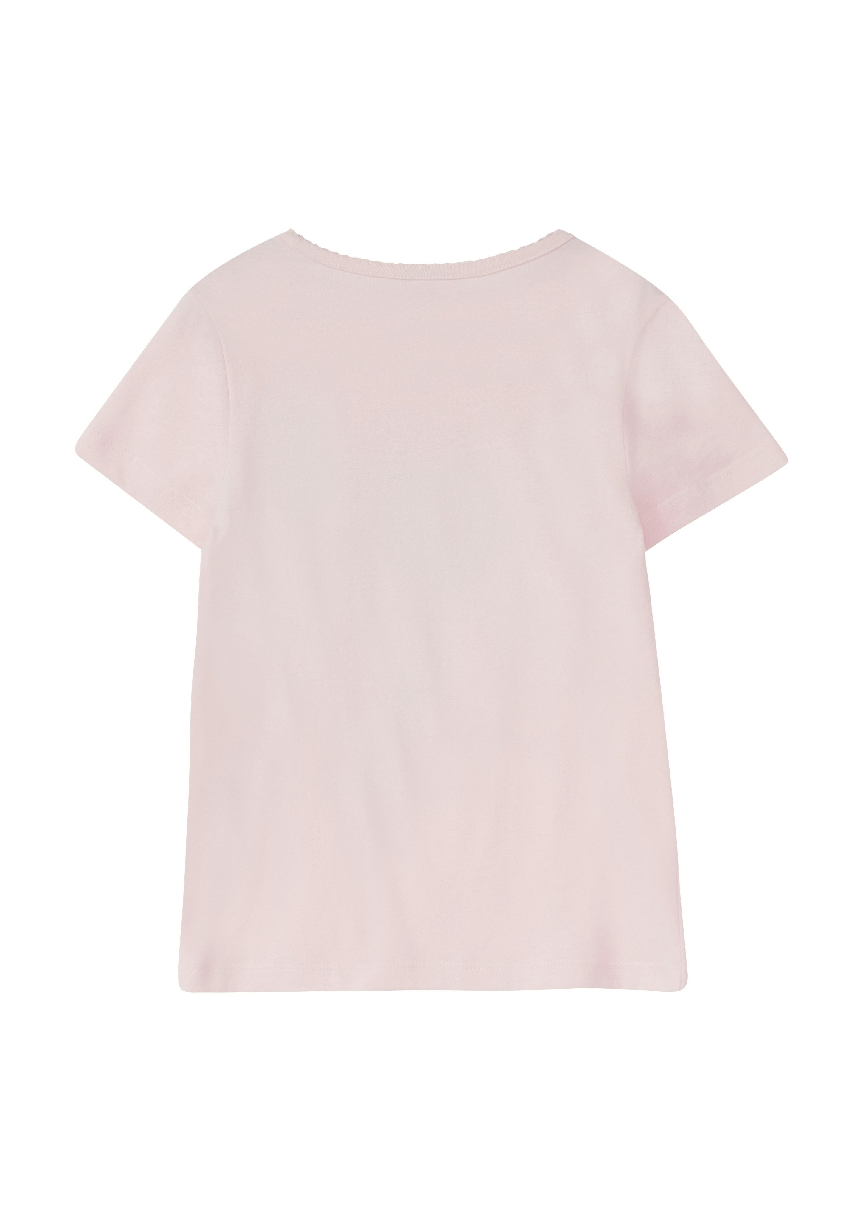 s.Oliver Junior Kurzarmshirt mit Pailletten, für Girls – Bild 2 von 2